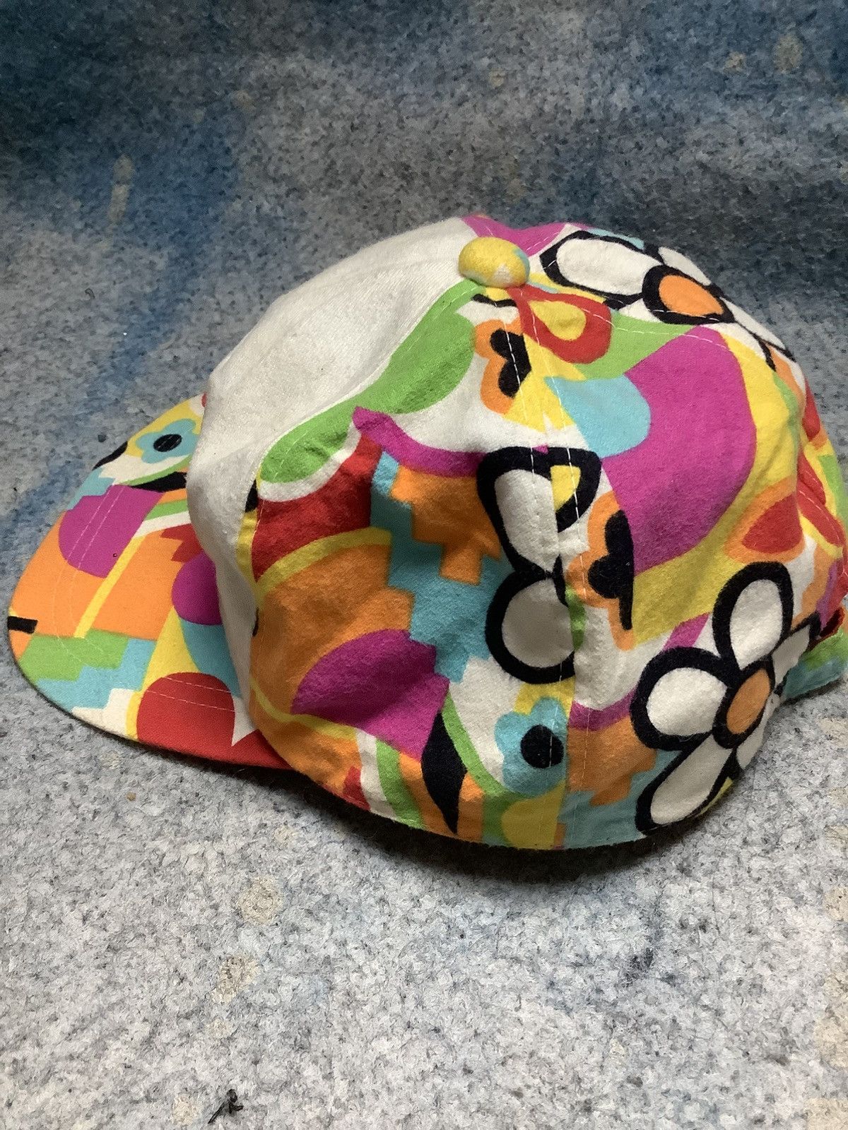 Mambo × Vintage Vintage 90s Mambo Floral Trucker Hat Size ONE SIZE - 3 Thumbnail