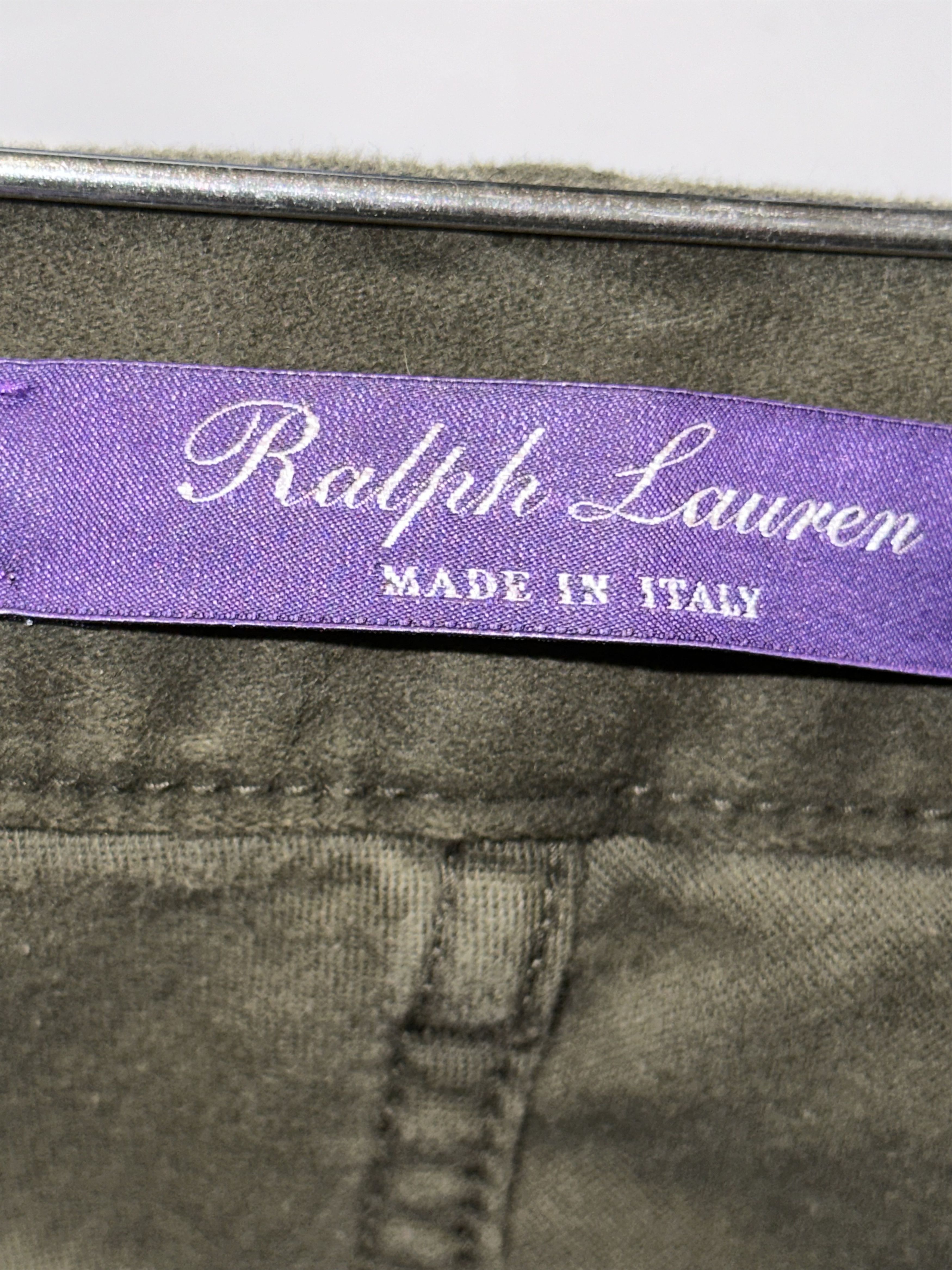 Ralph Lauren Purple Label Moleskin 5 Pocket Slim Pant $895 size 36X34(52) $445.00 Size US 36 / EU 52 - 5 Thumbnail