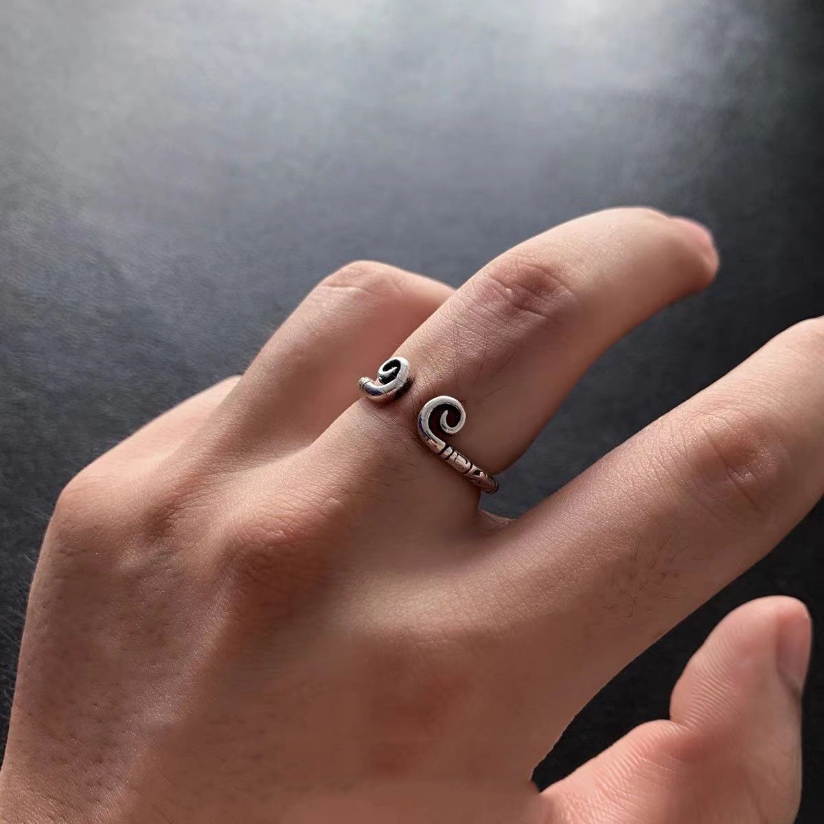 Jewelry Rare Jewelry Rings Open Size Chrome Ring (Size 7-13) Size ONE SIZE - 1 Thumbnail