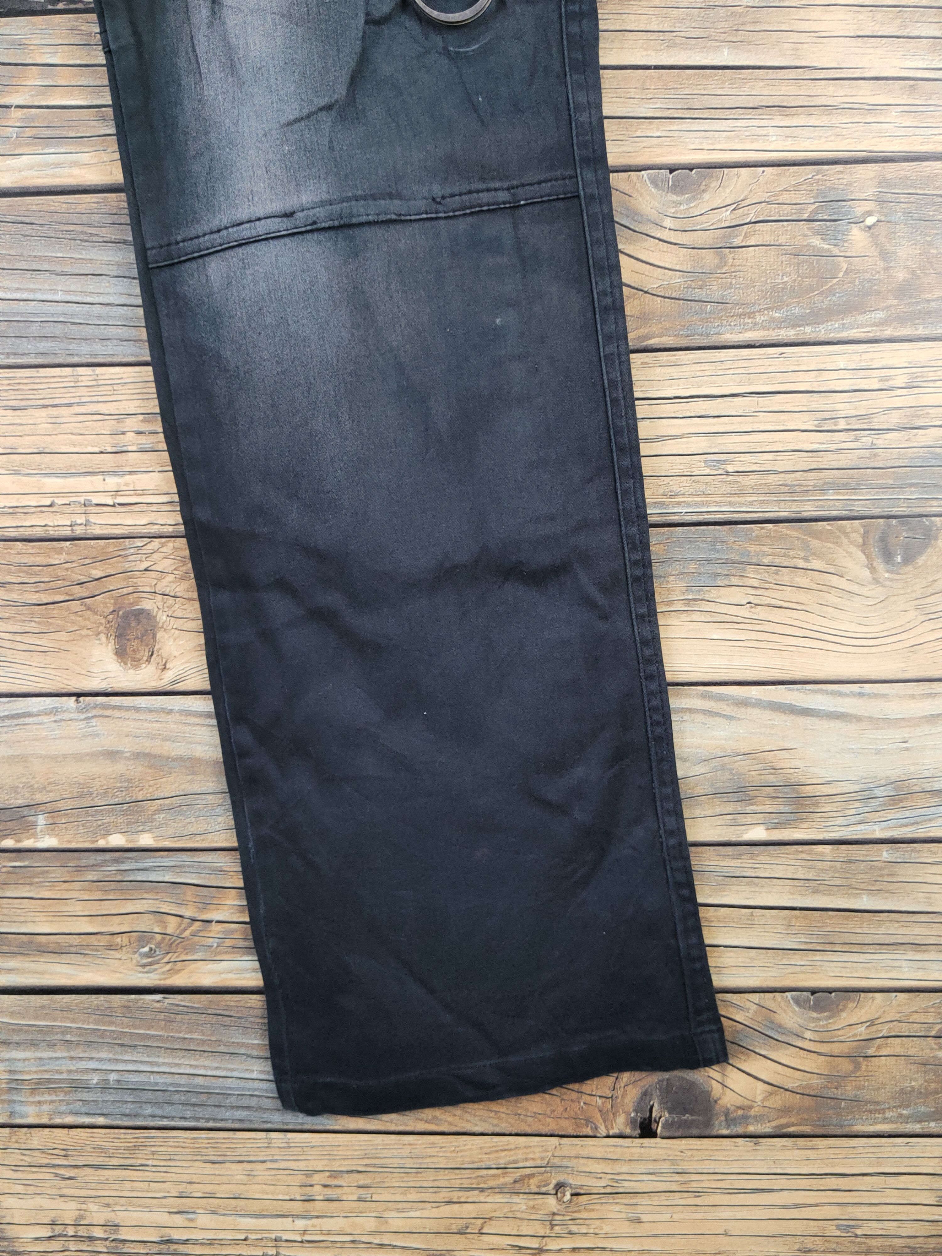 LOWBOX Lowbox Black faded Multipocket Tactical Cargo Pants #W1311 Size US 32 / EU 48 - 6 Thumbnail