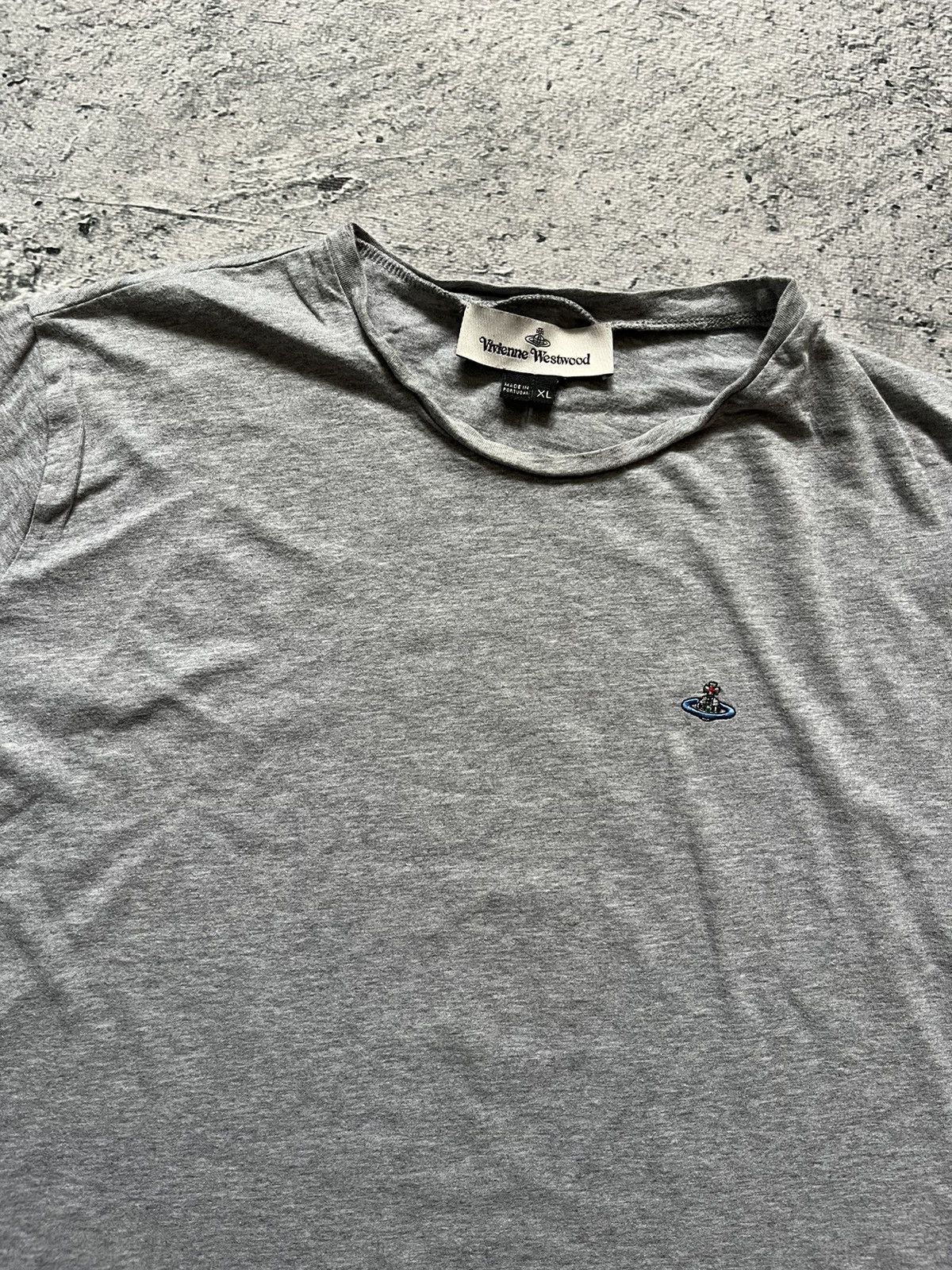 Vivienne Westwood 🔥Vintage Vivienne Westwood T Shirt Khaki Gray Size US XL / EU 56 / 4 - 4 Thumbnail