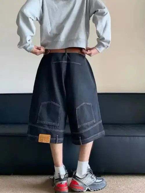 Jean Kimiko x Nami Inverted Denim Style Baggy Hip Hop Party Size US 34 / EU 50 - 5 Thumbnail