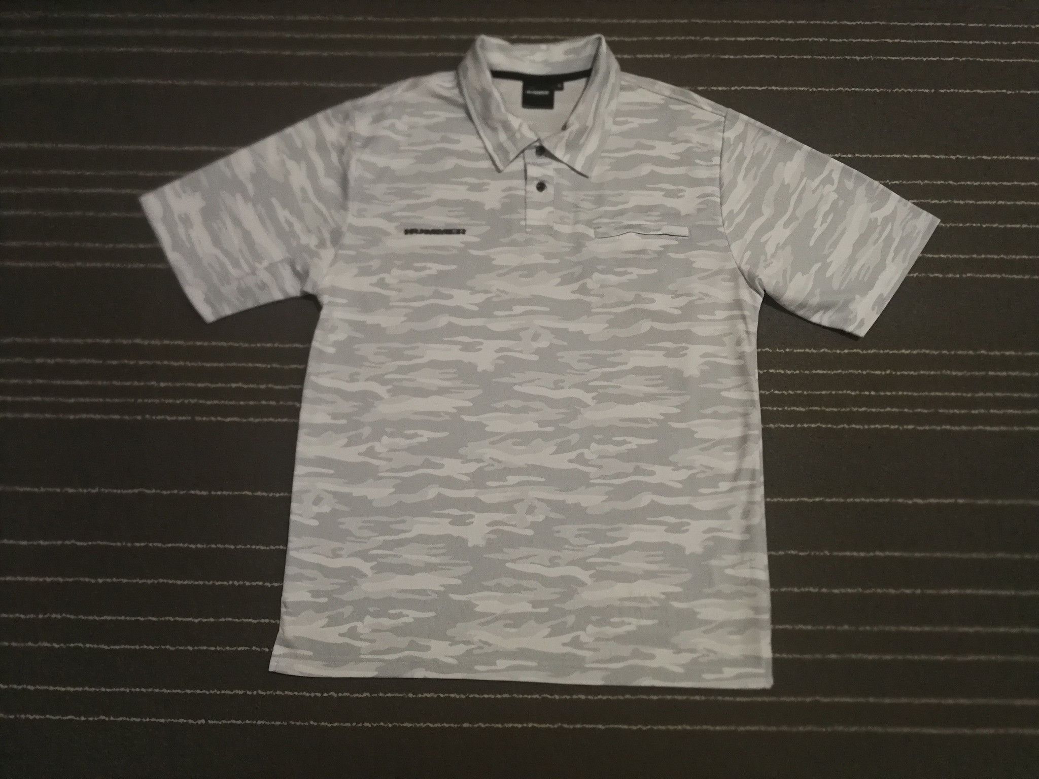 Hummel HUMMER H2 camo polo tee L 2071 Size US L / EU 52-54 / 3 - 1 Thumbnail
