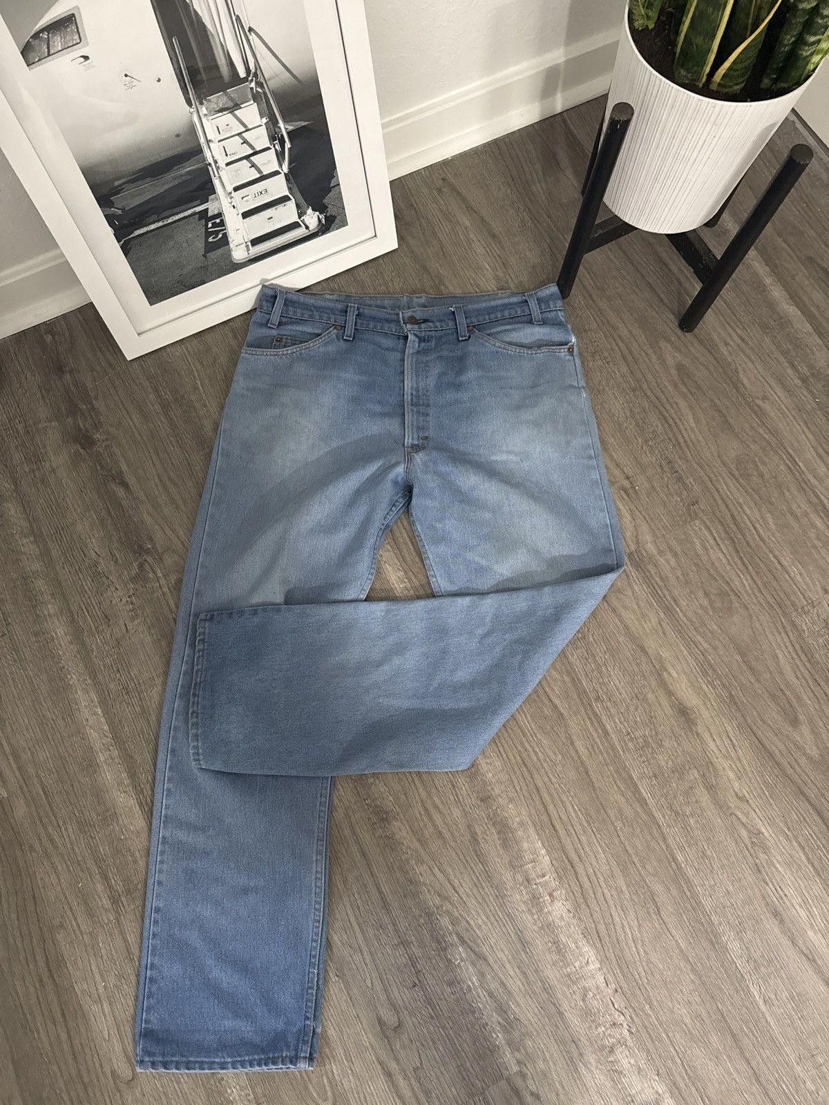 Vintage Vintage Orange tab Levis Size US 34 / EU 50 - 1 Thumbnail