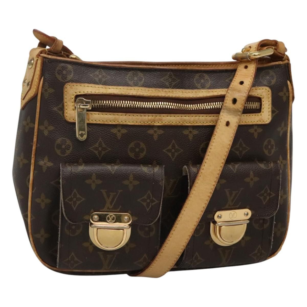 Louis Vuitton Monogram Hudson Gm Shoulder Bag M40045 Lv Auth 116903, Women's