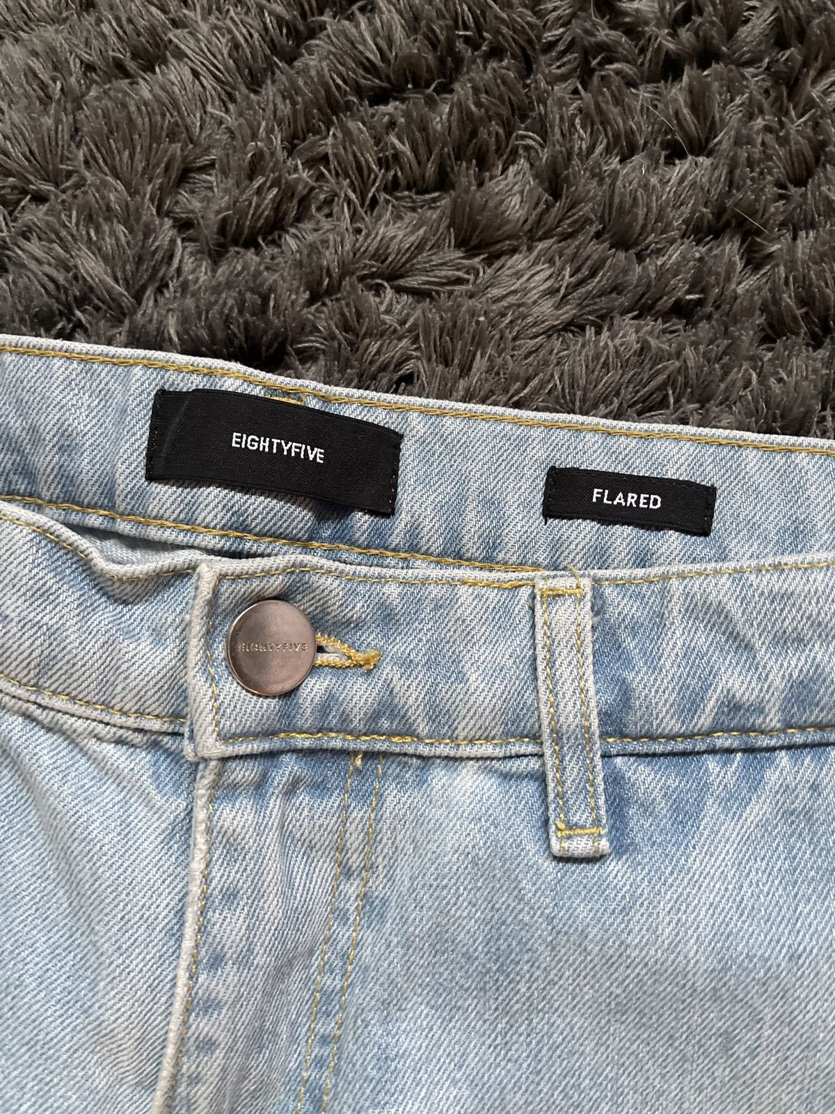 Other × Vintage Eightyfive Flared Jeans Blue Size US 30 / EU 46 - 4 Thumbnail