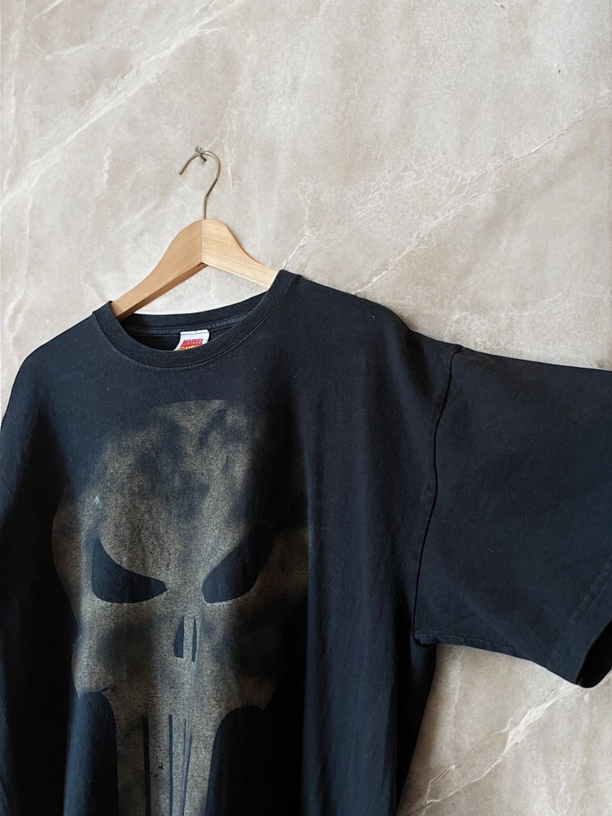 Band Tees × Marvel Comics × Vintage THE PUNISHER 2010 SKULL MARVEL COMICS VINTAGE DC T SHIRT TEE Size US L / EU 52-54 / 3 - 3 Thumbnail