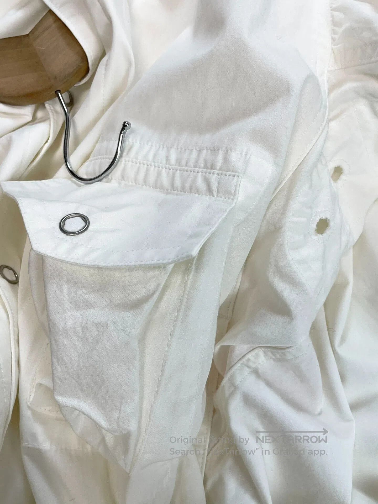 Visvim visvim four winds coat in white. Size US L / EU 52-54 / 3 - 4 Thumbnail