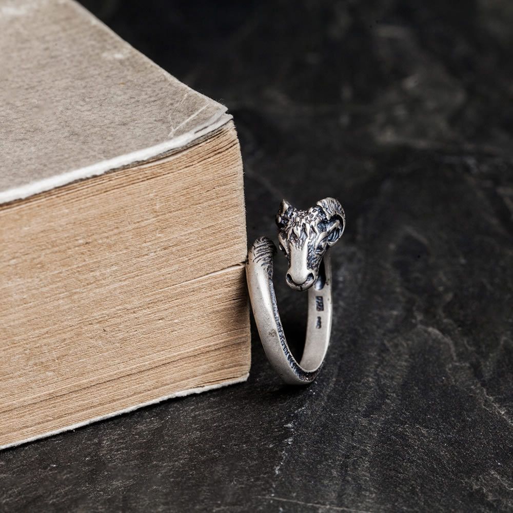 Jewelry Sheep Vibe Jewelry Rings Open Size Chrome Ring (Size 7-13) Size ONE SIZE - 3 Thumbnail