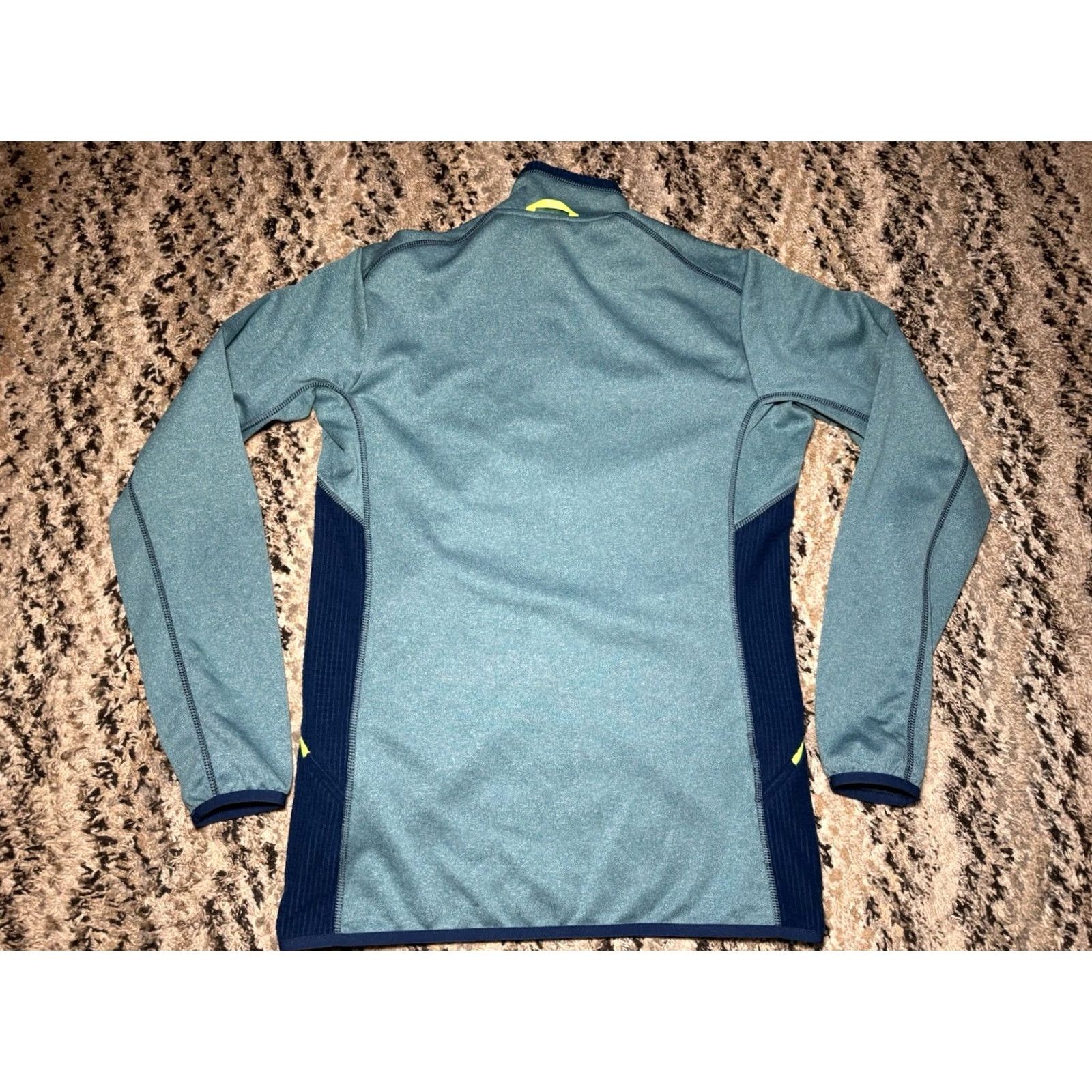 SALEWA VINTAGE Salewa Puez Hybrid Pl M Fleece Men's Small fleece jacket Full Zip Blue Size US S / EU 44-46 / 1 - 5 Thumbnail