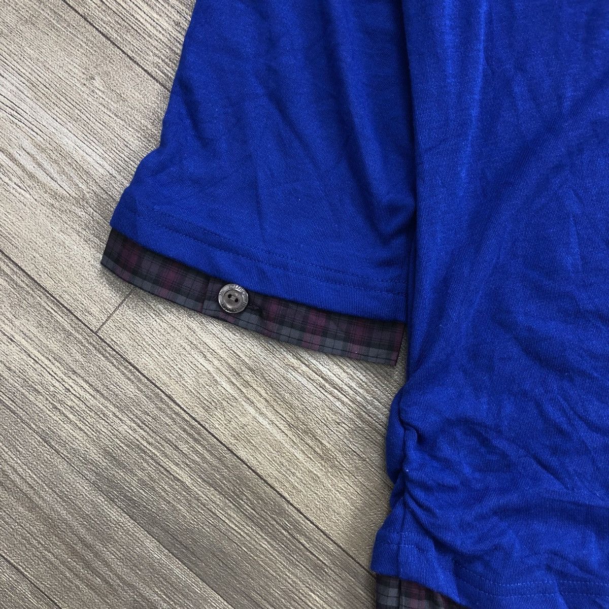 Japanese Brand × Le Grande Bleu (L.G.B.) × Seditionaries 2000s PLG Poem Double Layers Goa Lgb Ifsixwasnine 3/4 Hoodie Size US XXL / EU 58 / 5 - 12 Thumbnail