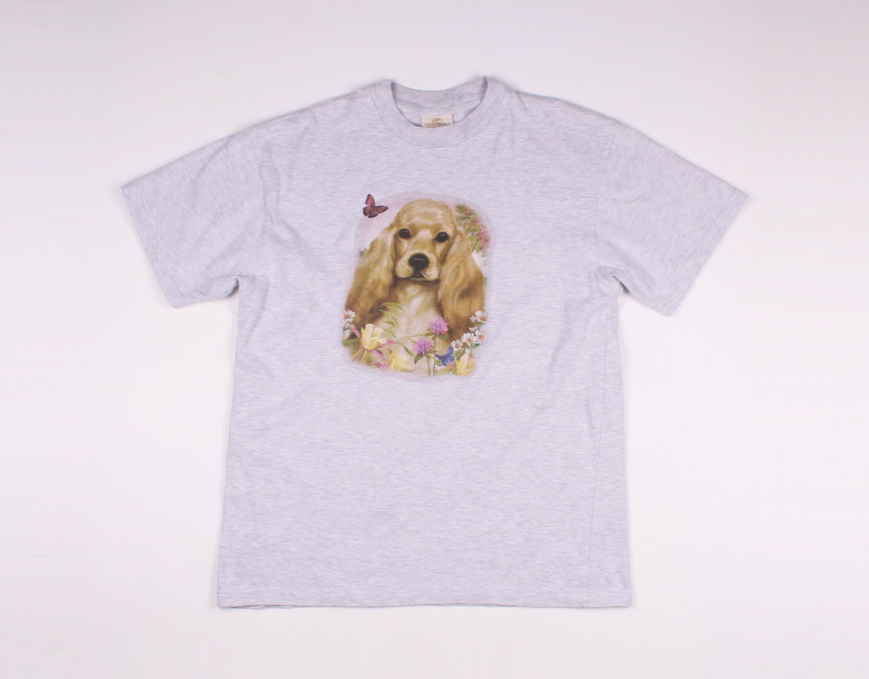 Vintage Vintage Fairy Cute Puppy Y2K Crew Neck T-shirt Size US S / EU 44-46 / 1 - 1 Thumbnail
