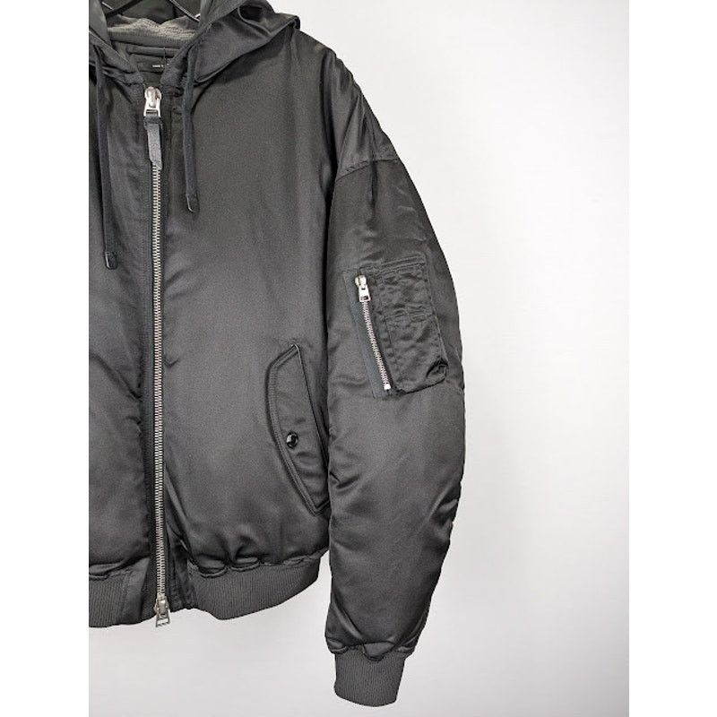 Tom Ford o1rshd1 Hooded Bomber Jacket in Black Size US M / EU 48-50 / 2 - 4 Thumbnail