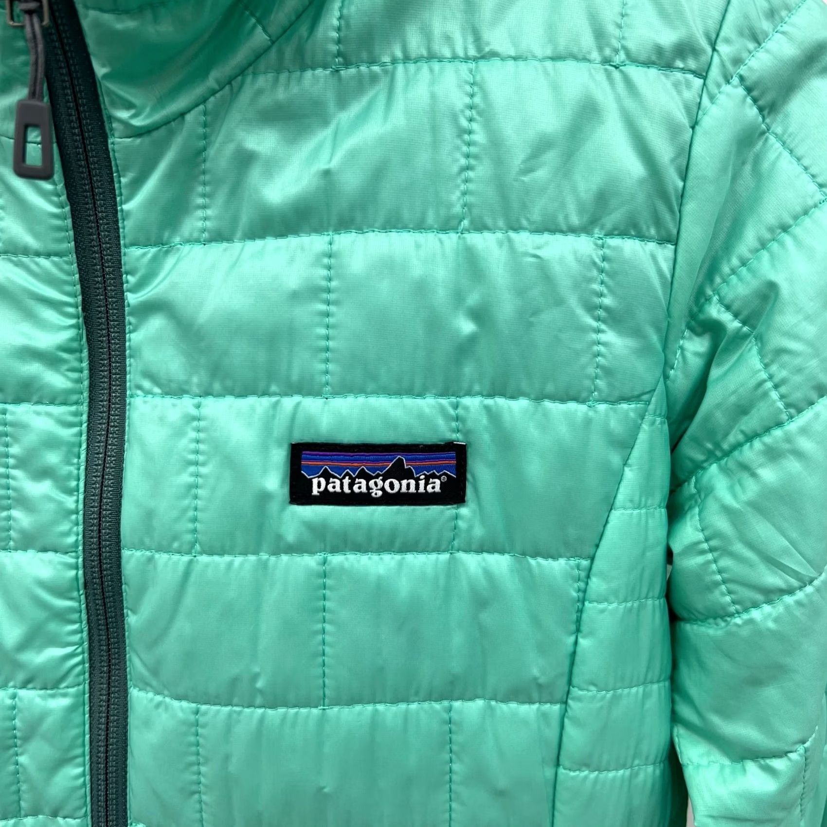 Patagonia Patagonia Nano Puff Jacket Teal Green Lightweight Insulated Full Zip Women's XS Mint green Quilted Lightweight Women XS Jacket Size XS / US 0-2 / IT 36-38 - 3 Thumbnail