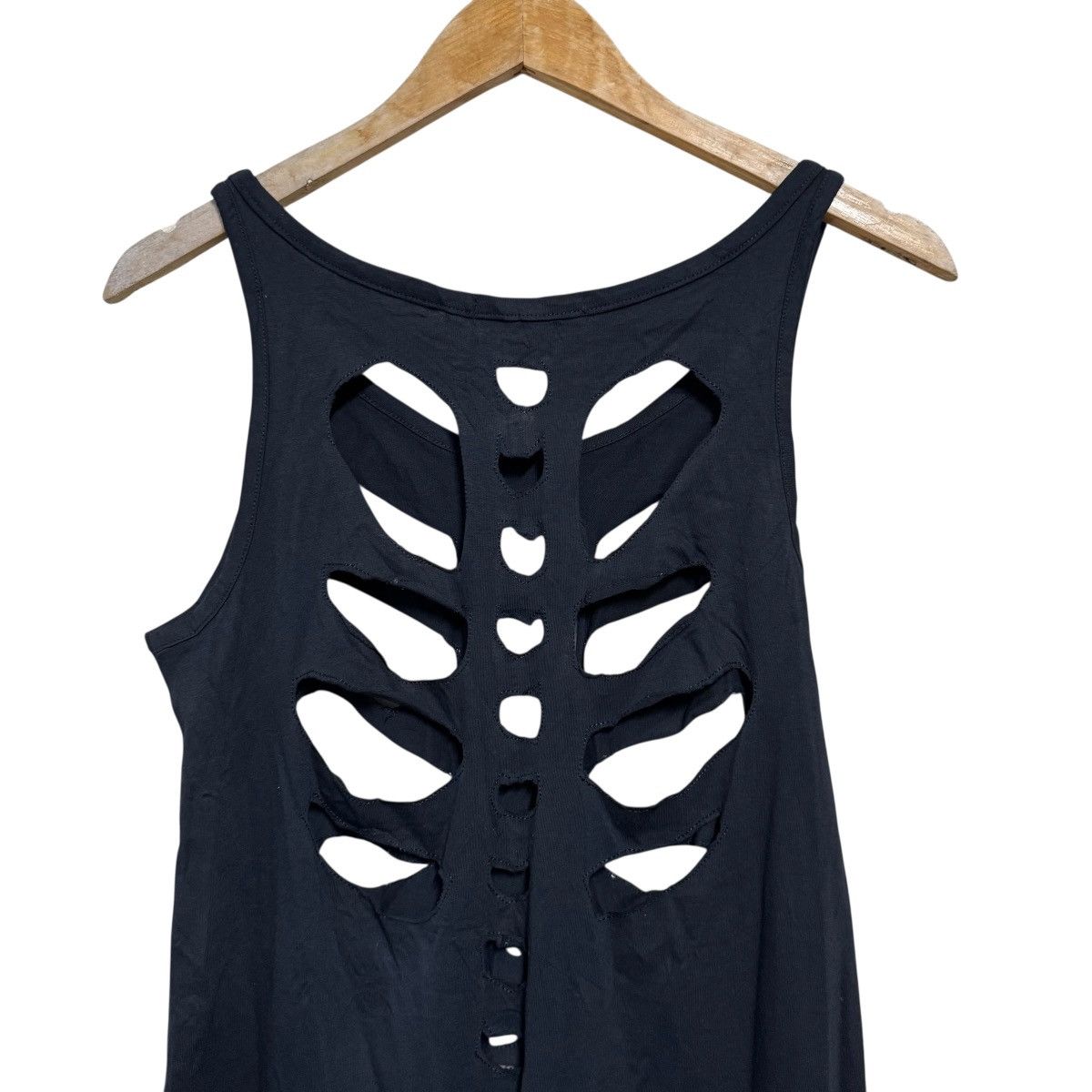 Seditionaries Hell Cat Punks Ribcage cut Hole Distressed Tank Size S / US 4 / IT 40 - 7 Thumbnail