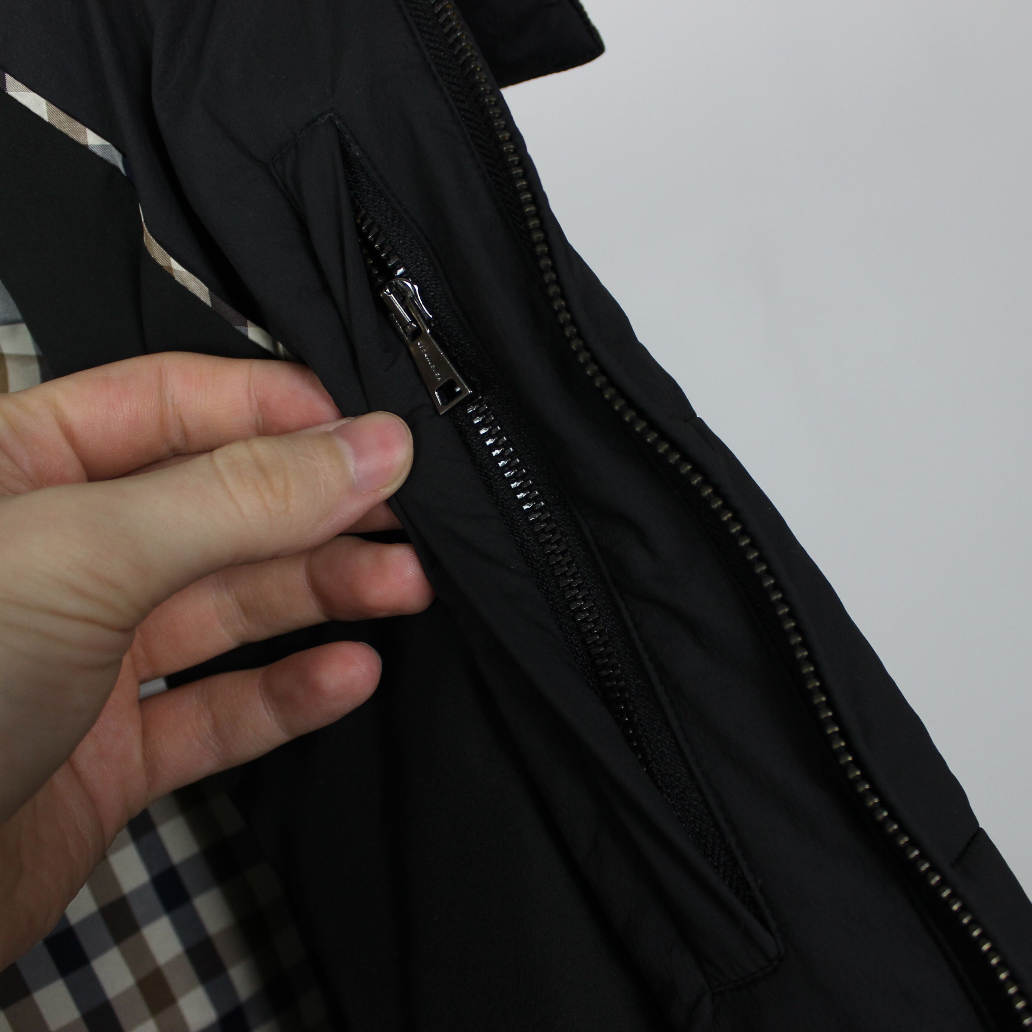 Aquascutum aquascutum jacket men black nylon L XL Size US XL / EU 56 / 4 - 8 Thumbnail