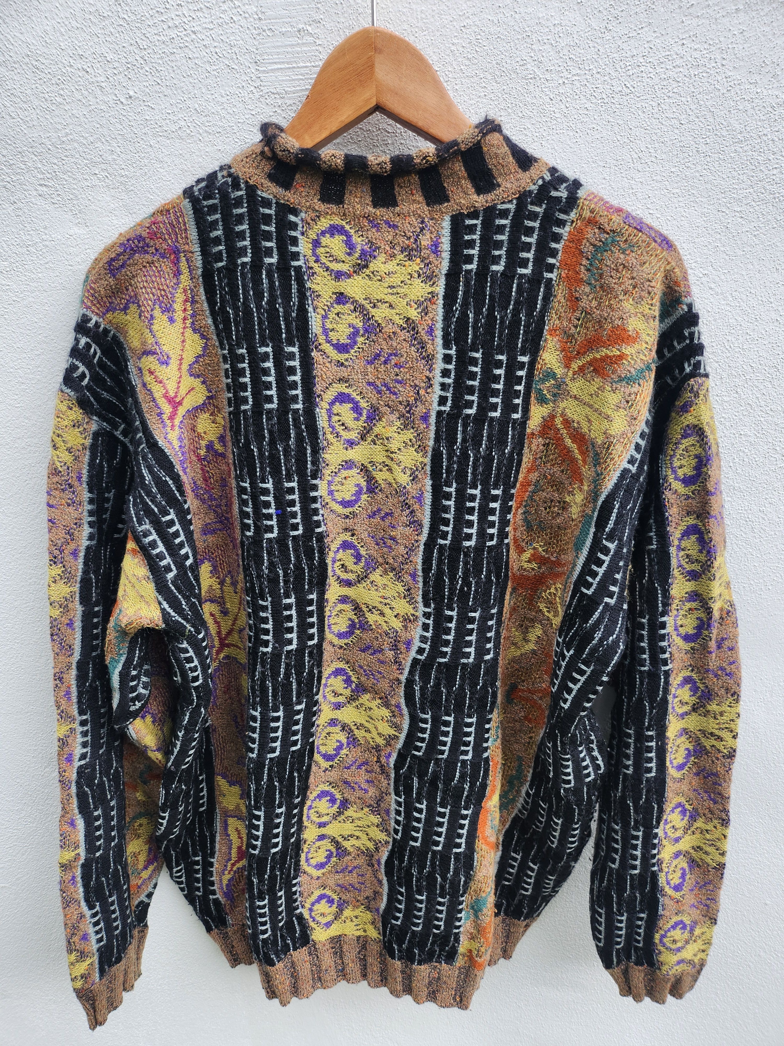 If Six Was Nine × Japanese Brand 💥Nice PASHU Multicolor Coogi Style Jumper Size US L / EU 52-54 / 3 - 7 Thumbnail