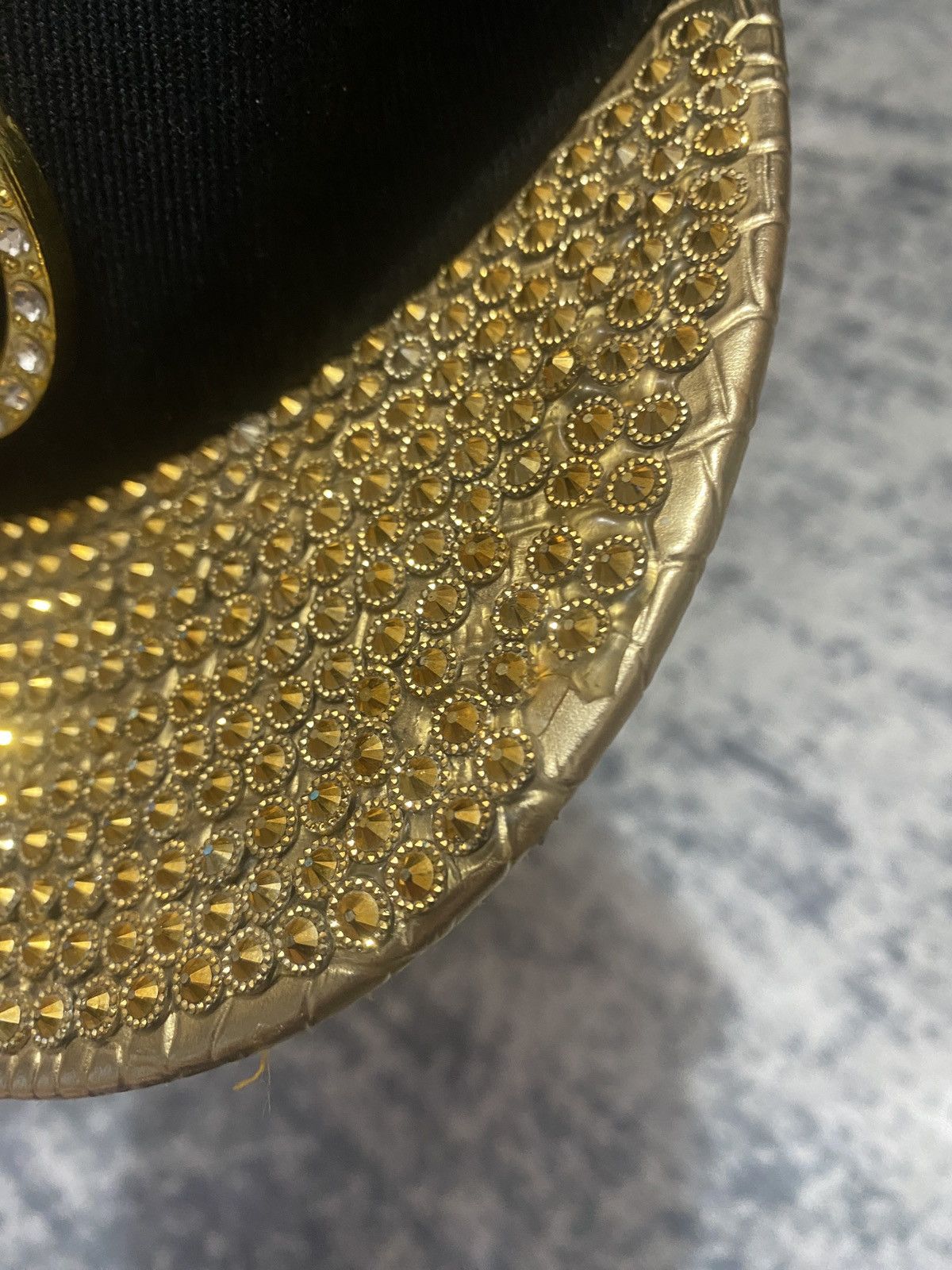 Captain America Cap with custom Spinning Logo Sequins