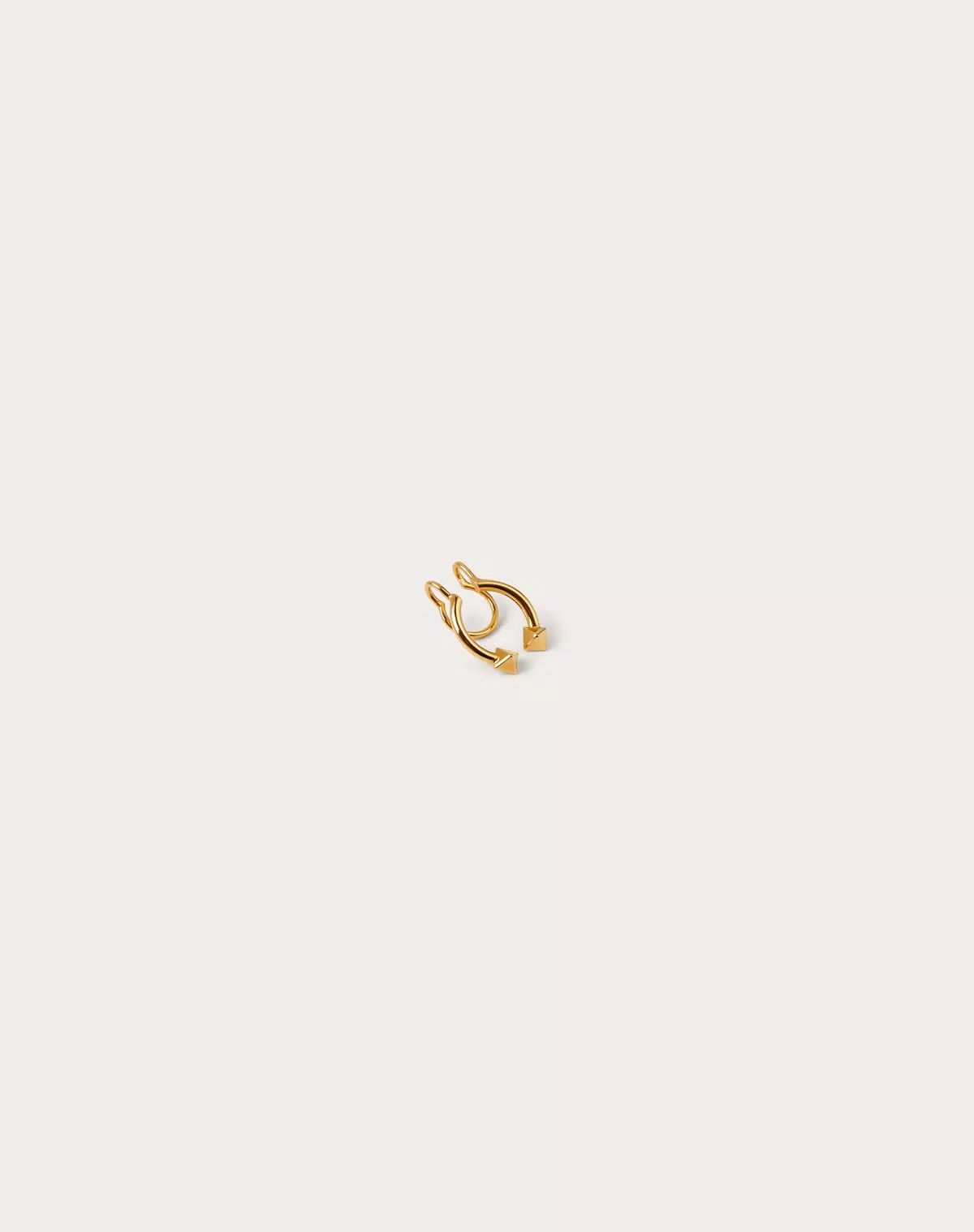 Valentino oc11z0725 Size:OS/Rockstud Metal Nose Ring in Golden Size ONE SIZE - 1 Thumbnail