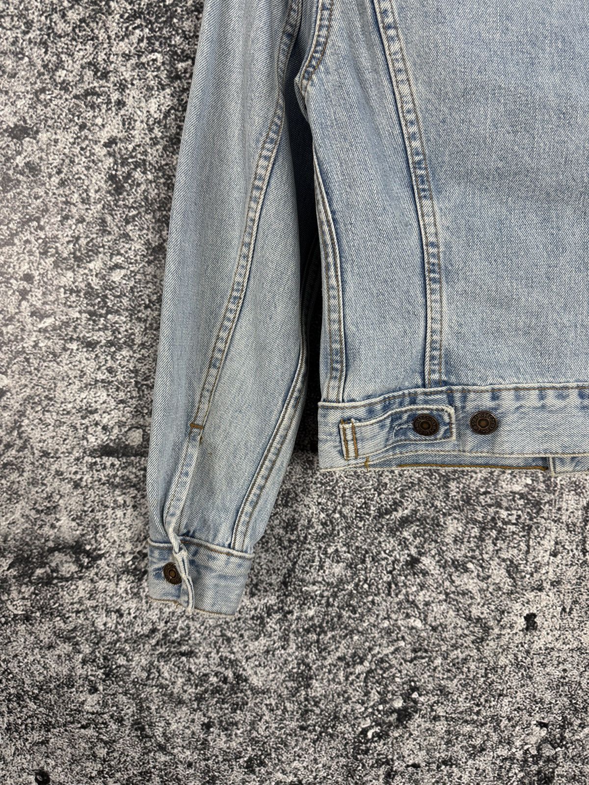 Levi's Vintage Levis Denim Jean Jacket For Girls 90s Retro Size XS Size XXS / US 00 / IT 34 - 13 Thumbnail