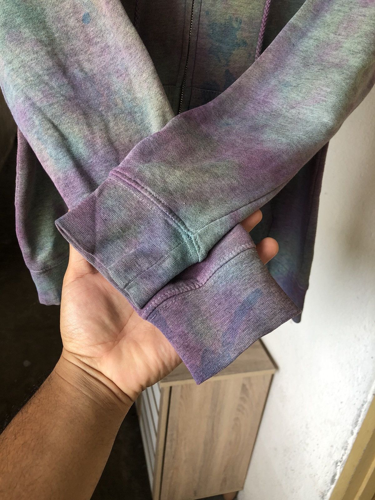 Stussy Rare❗️Stussy Tie Dye Big Logo Sweater Hoodie y2k Size US S / EU 44-46 / 1 - 11 Thumbnail