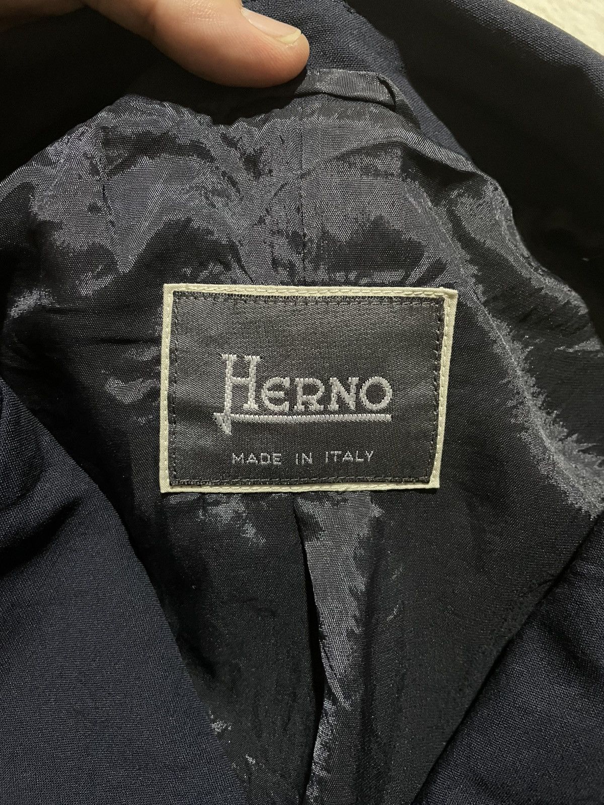 Herno HERNO Blazer Lightweight Jacket Size XL / US 12-14 / IT 48-50 - 4 Thumbnail