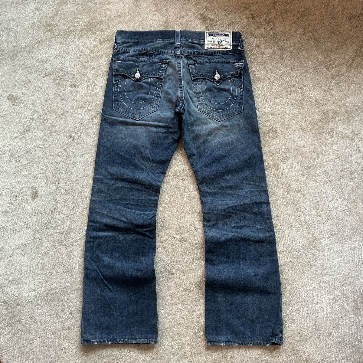 True Religion True Religion Boot Cut Flared Jeans Size US 33 - 5 Thumbnail
