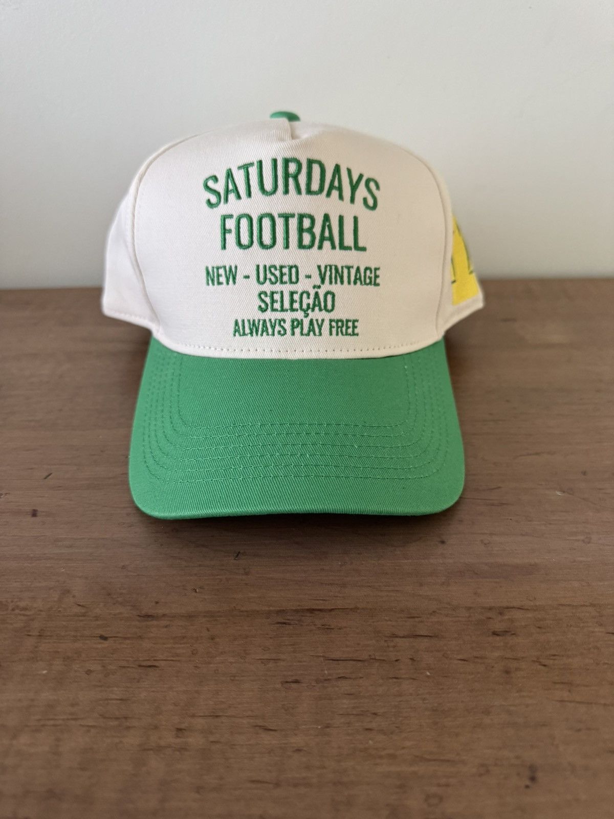 Other Saturdays Football Brazil 5 Panel Cap Size ONE SIZE - 2 Thumbnail