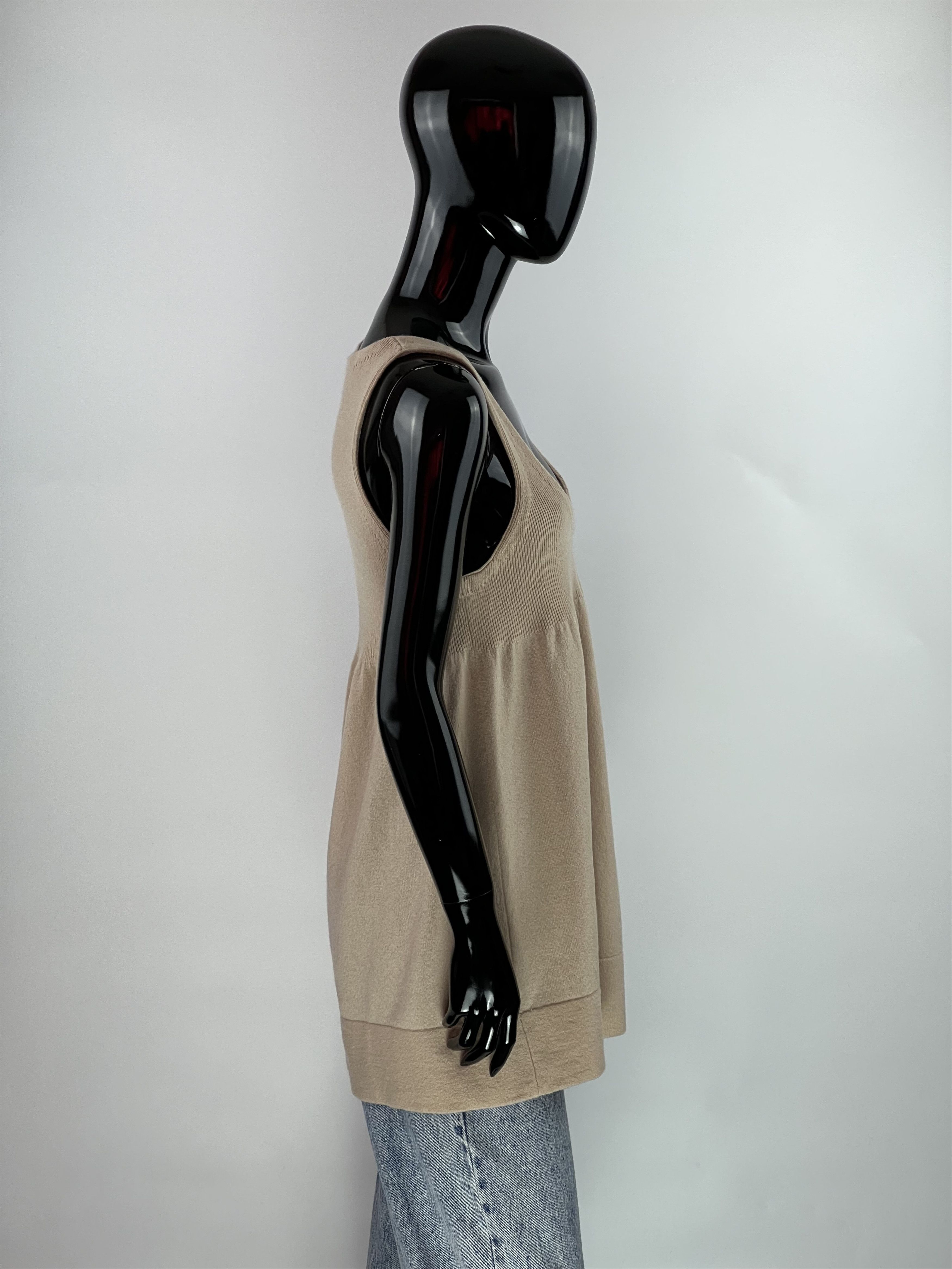 DOROTHEE SCHUMACHER Dorothee Schumacher 100% Cashmere Tank Top Pocket Size L Size L / US 10 / IT 46 - 2 Thumbnail