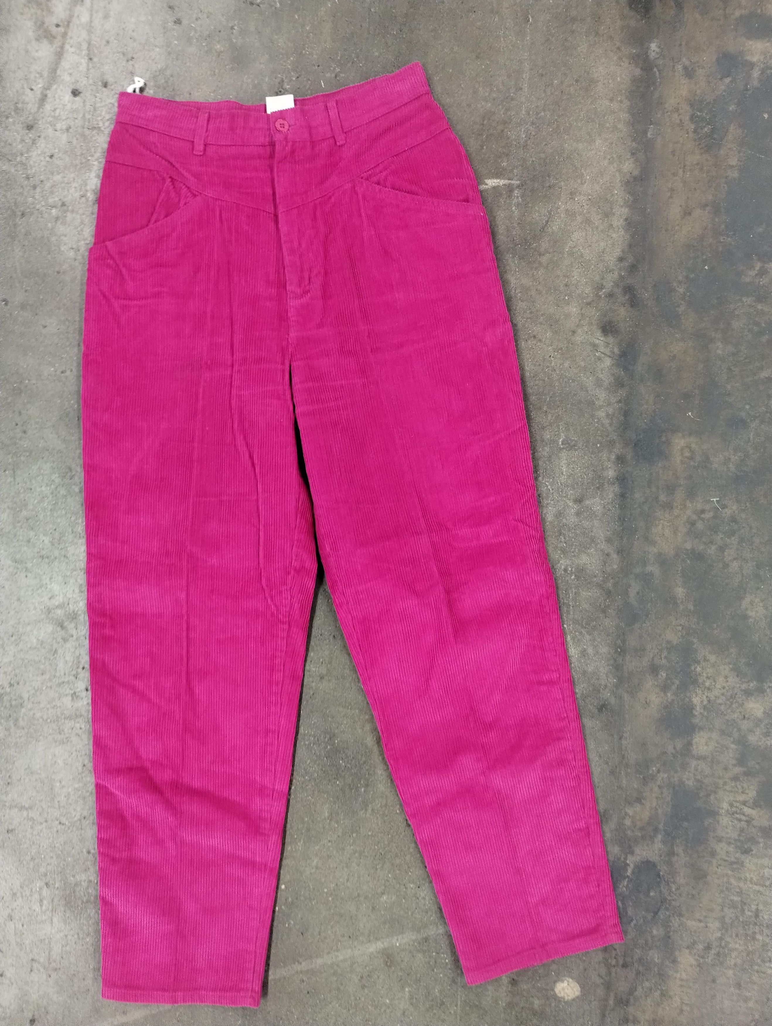 Vintage Vintage Boundary Waters Pink Corduroy Pants Size US 28 / EU 44 - 1 Thumbnail
