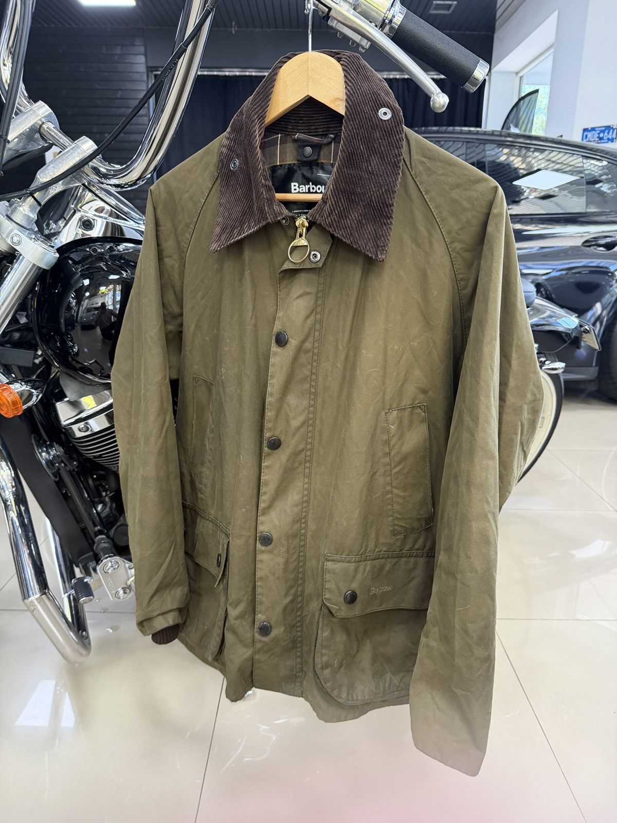 Barbour Barbour Classic Bedale Wax Jacket Size US L / EU 52-54 / 3 - 2 Thumbnail