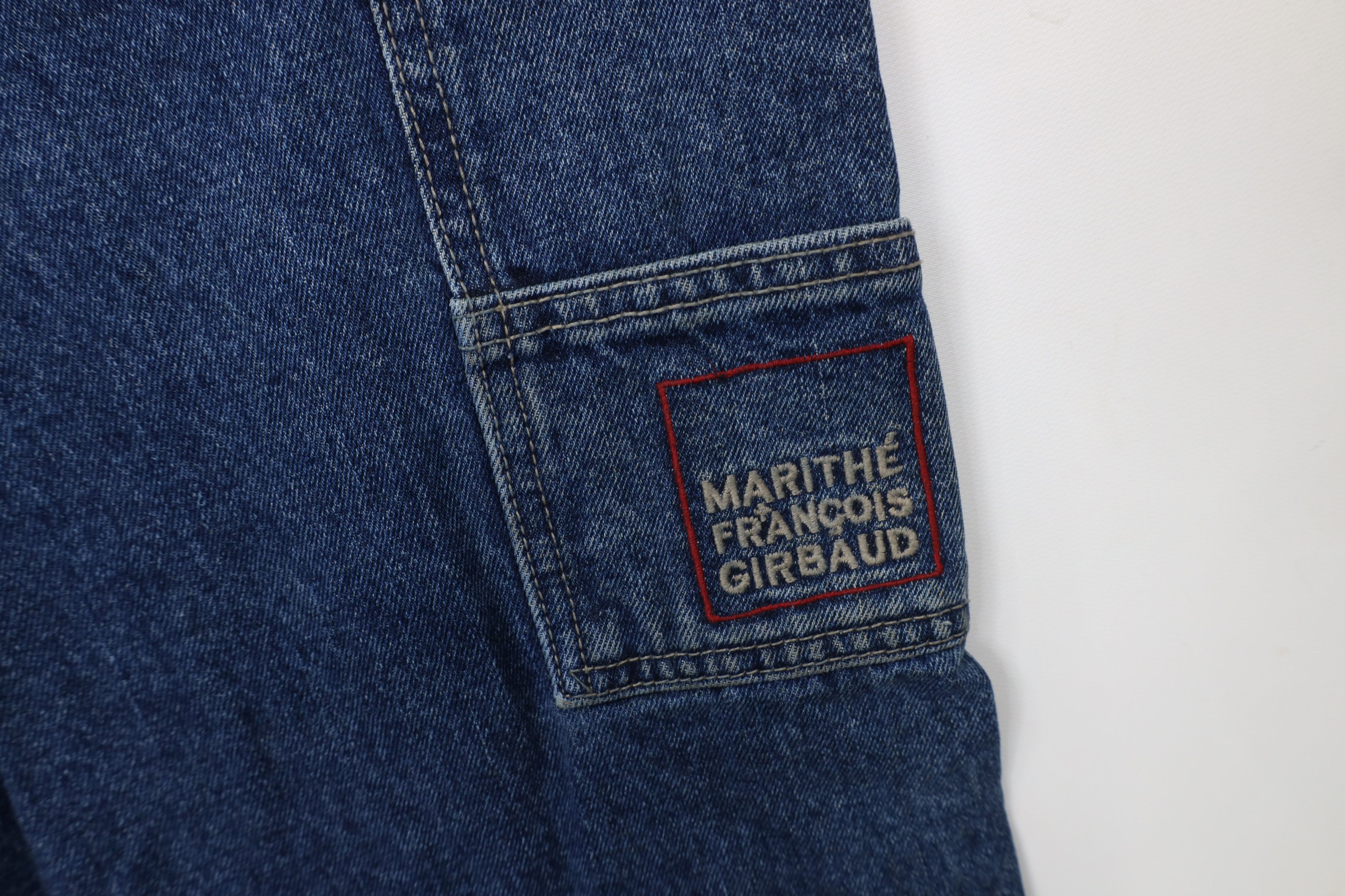 Marithe + Francois Girbaud Deadstock Vintage 90s Marithe Francois Girbaud Wide Jeans Size US 32 / EU 48 - 14 Thumbnail