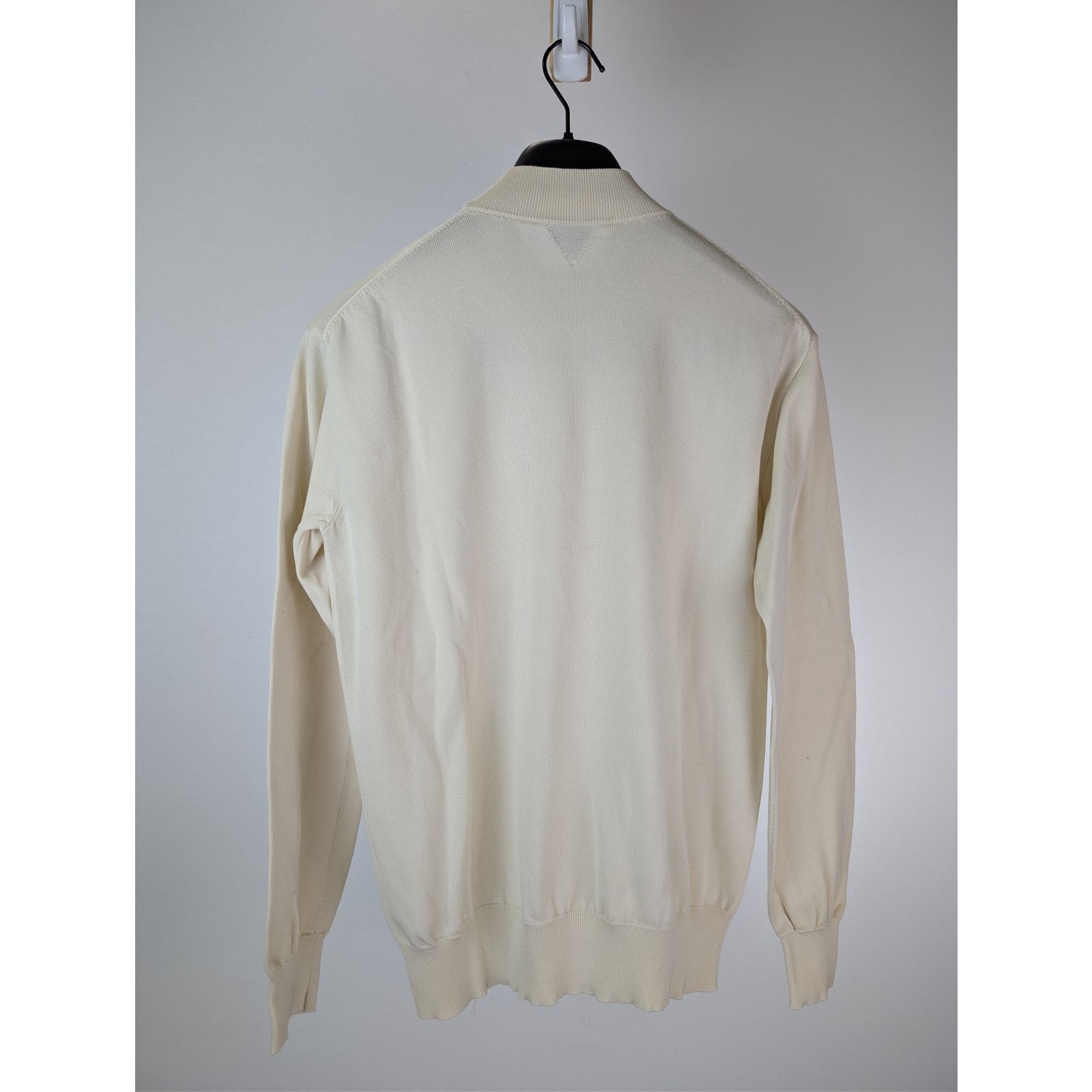 Bottega Veneta o1rshd1 Cashmere Mock-Neck Knit Sweater in Cream Size US S / EU 44-46 / 1 - 10 Thumbnail