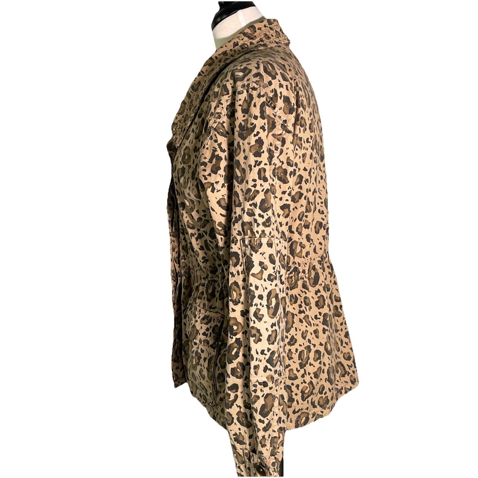 Obey Obey Propaganda Leopard Jean Jacket Cotton Twill M Size M / US 6-8 / IT 42-44 - 2 Thumbnail