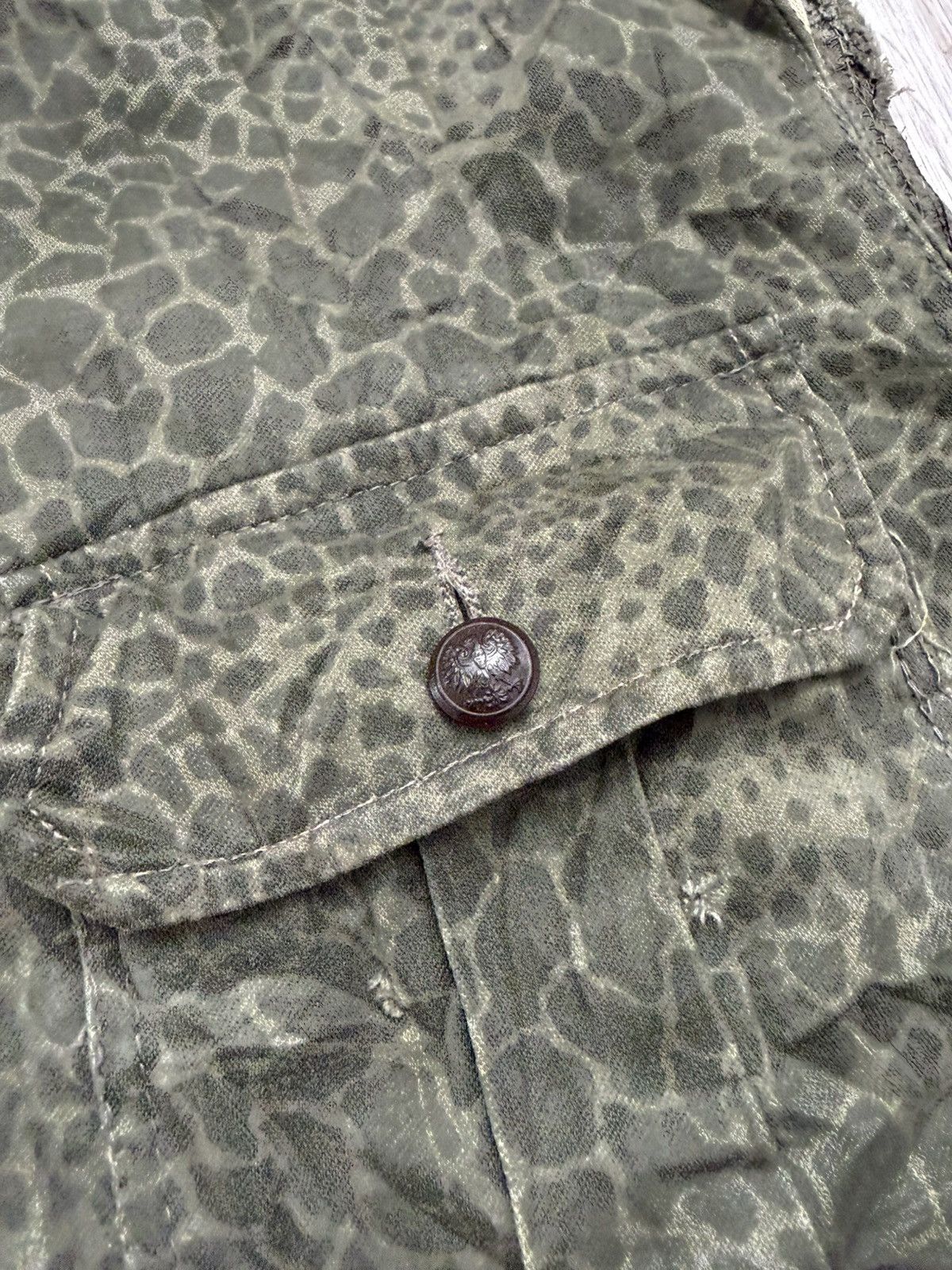 Other Vintage Polish Army Camo Ammo Vest 90s Pattern Tactical Vest Size US L / EU 52-54 / 3 - 16 Thumbnail