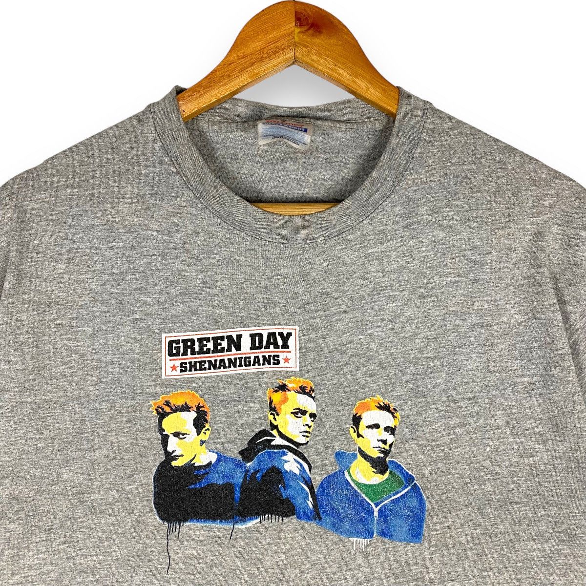Band Tees × Vintage VINTAGE 00's GREEN DAY SHENANIGANS TEE Size US M / EU 48-50 / 2 - 2 Thumbnail