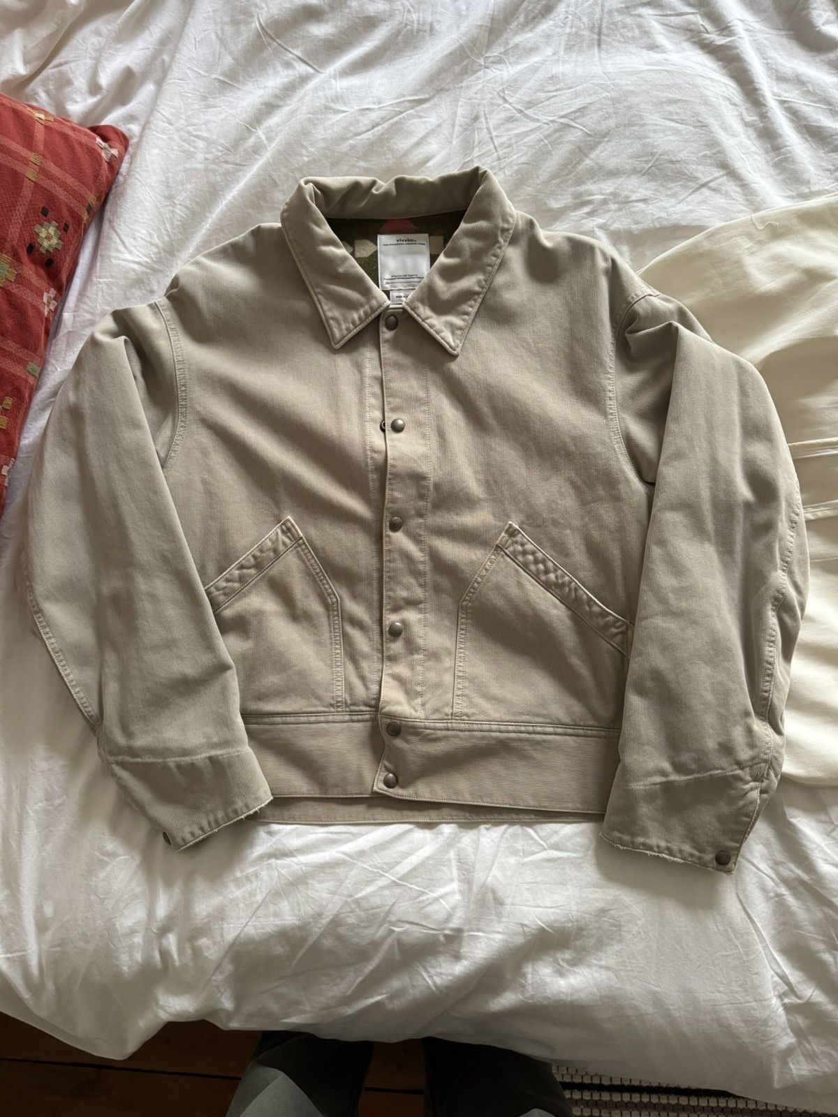 Visvim VISVIM 23SS ALPHA SHORT JKT (DRY PIQUE) Size US M / EU 48-50 / 2 - 1 Thumbnail