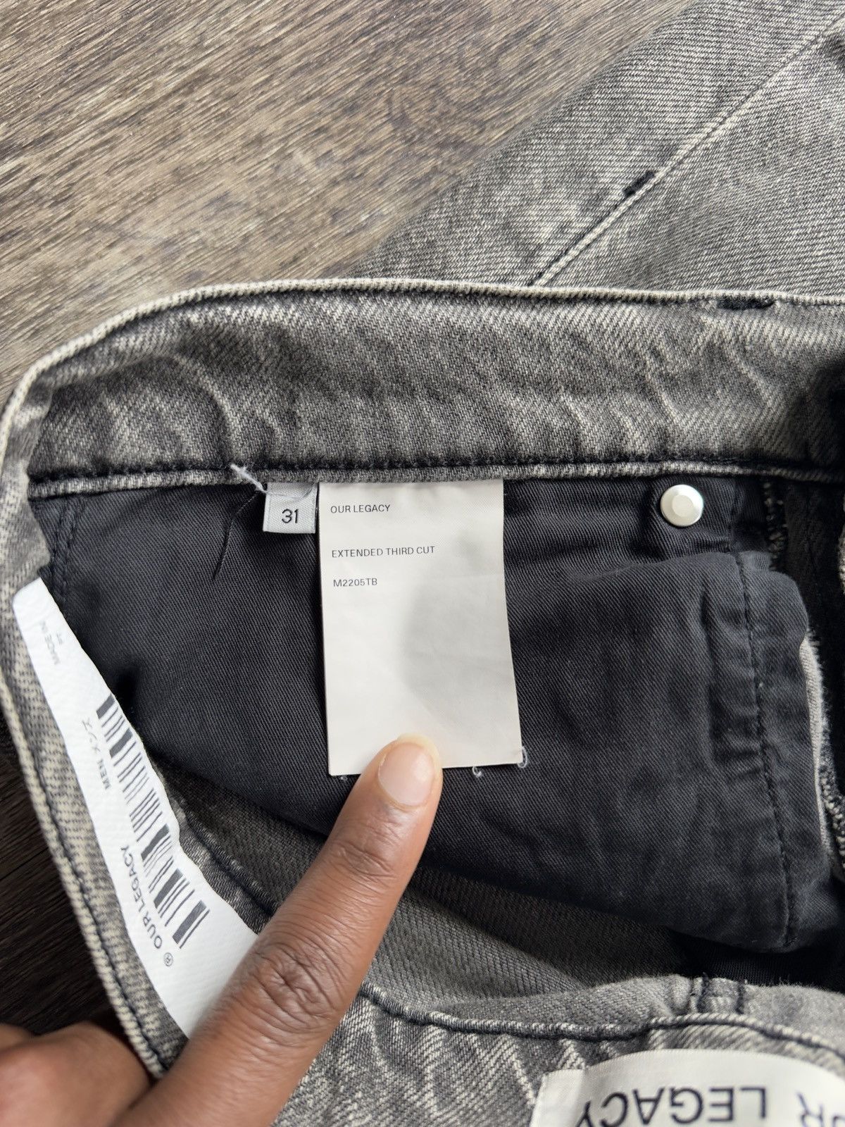 Our Legacy Our Legacy Extended Third Cut Denim Size US 31 - 5 Thumbnail