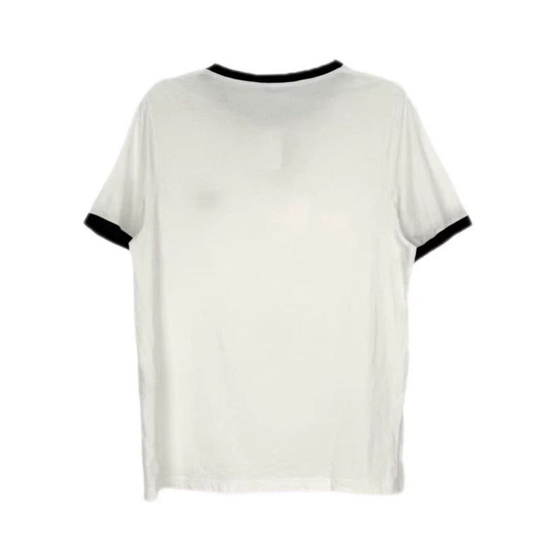Loewe LOEWE White embroidered classic logo short sleeves Size L / US 10 / IT 46 - 2 Thumbnail