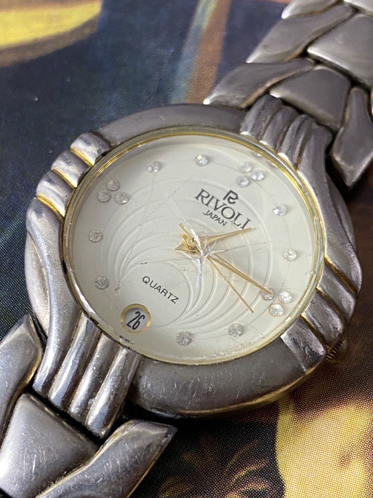 Japanese Brand Vintage Rivoli Japan Quartz Watch Women's Silver Tone Size ONE SIZE - 5 Thumbnail