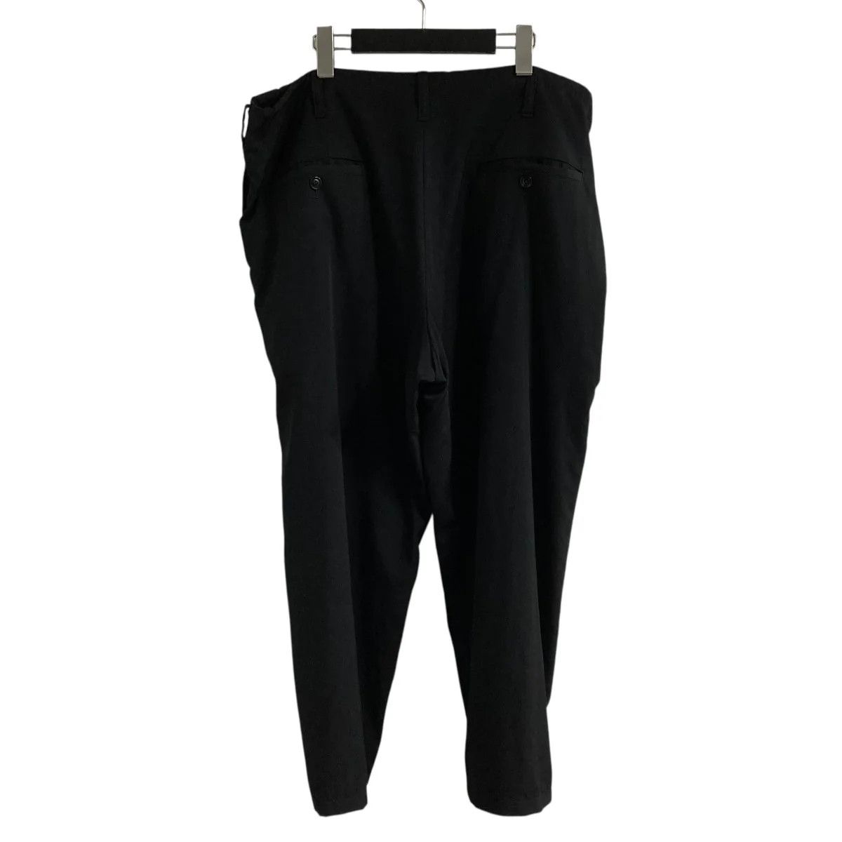 Yohji Yamamoto Yohji Yamamoto pour homme/Black wool easy pants Size US 38 / EU 54 - 3 Thumbnail