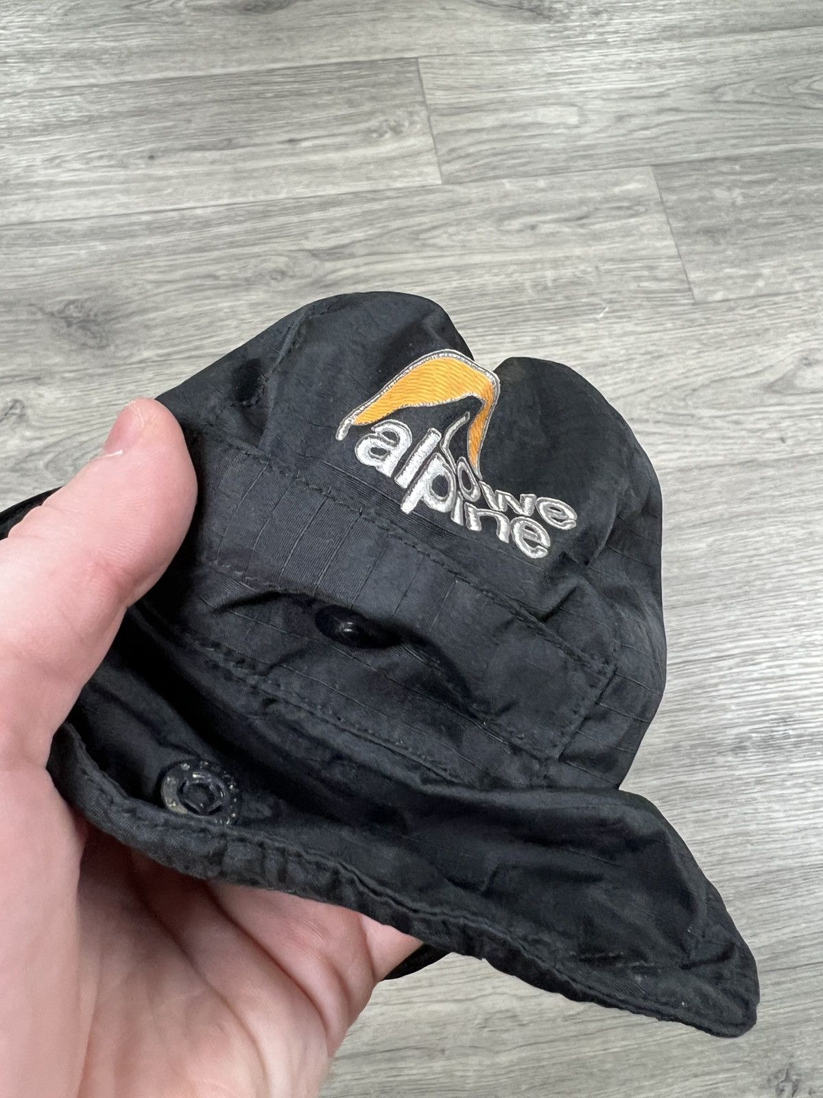 Other Lowe Alpine Waterproof Hat Black Nylon Fleece Lined XL Size ONE SIZE - 3 Thumbnail