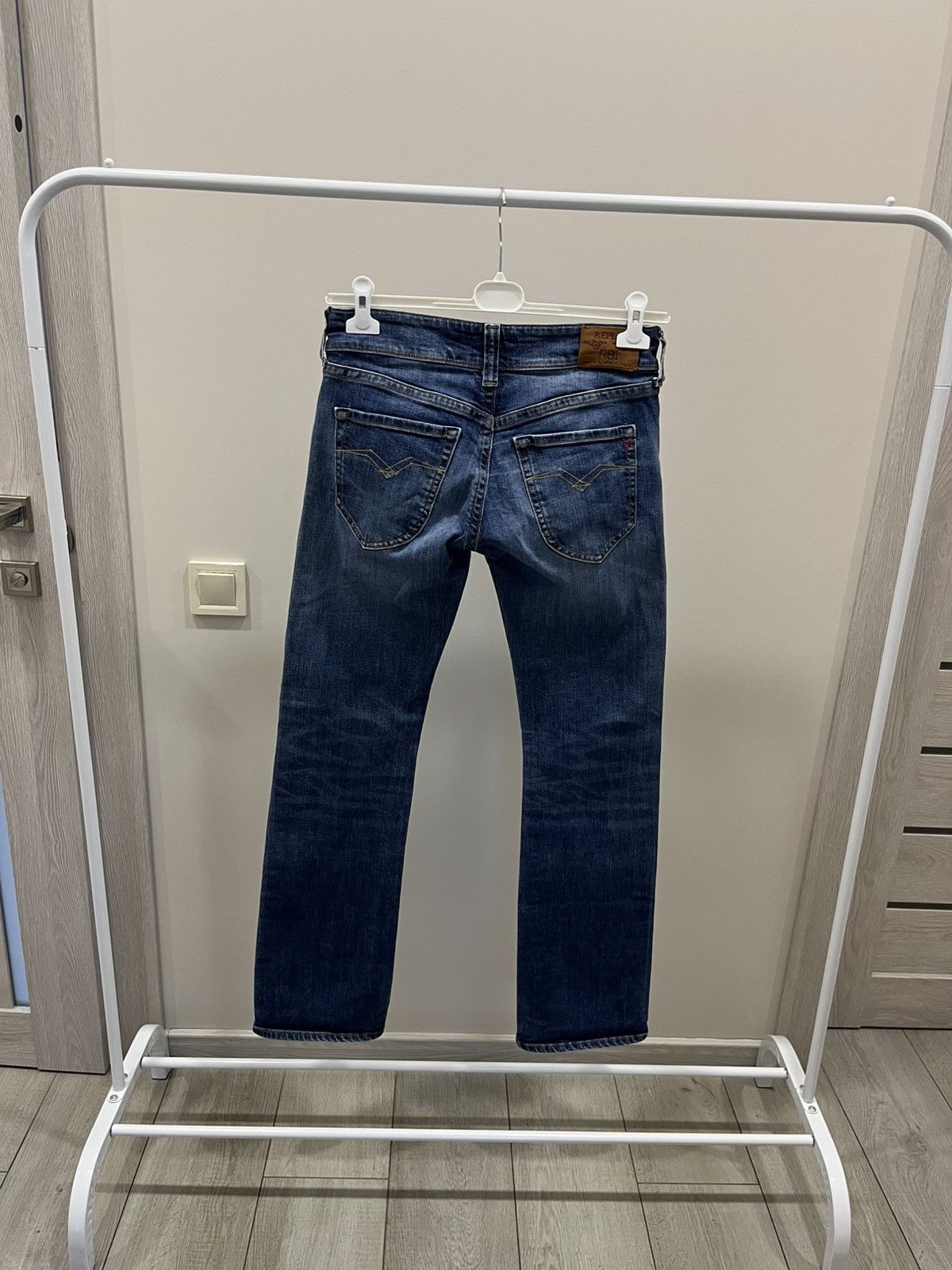 Replay Vintage Y2K Replay Jeans Washed Faded streetwear size 29 Size US 29 - 5 Thumbnail