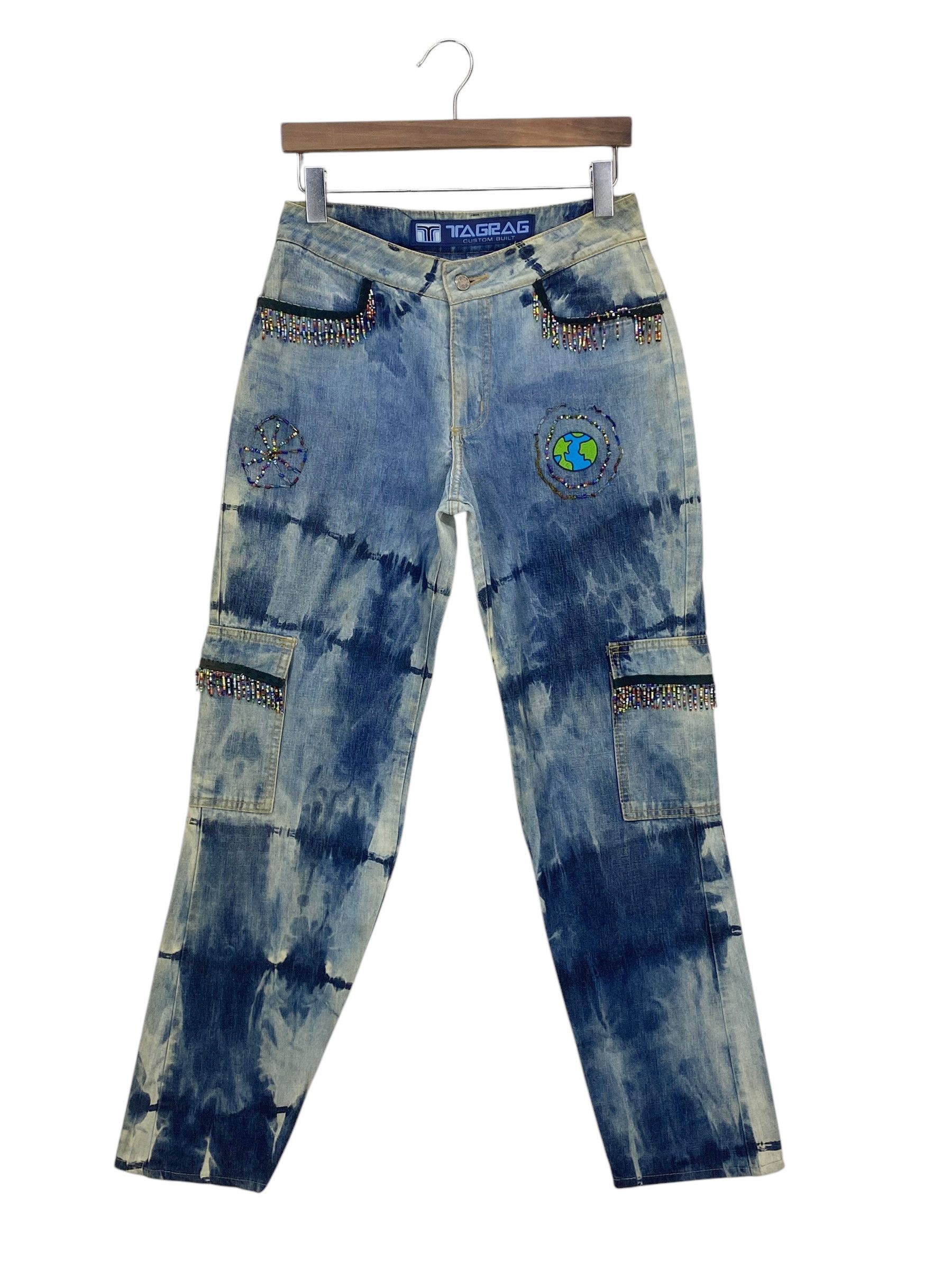 Japanese Brand Vintage Tagrag Savannah Cup 2001 Jeans Made in USA Size US 28 / EU 44 - 2 Thumbnail