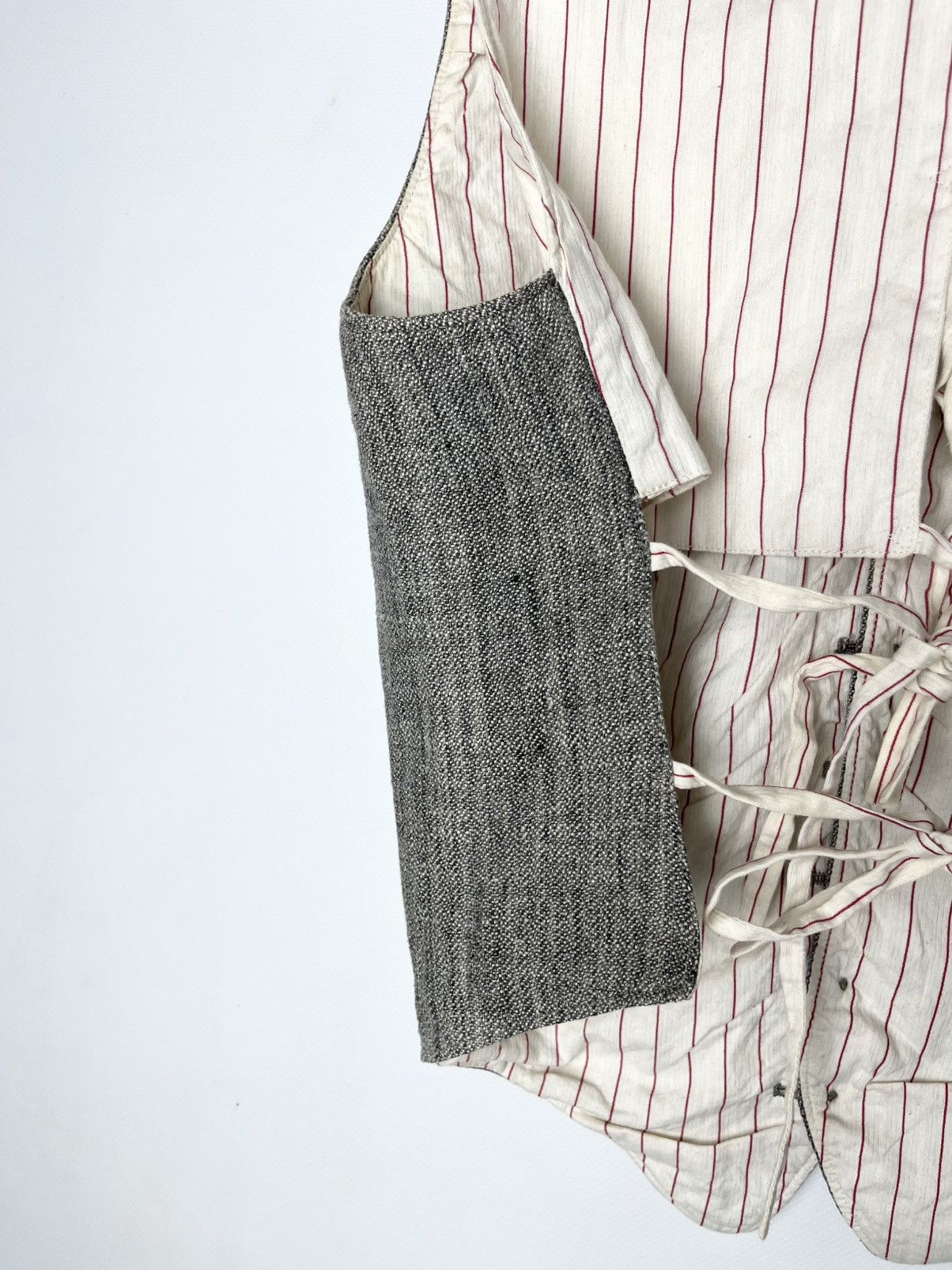 Jean Paul Gaultier Archival Jean Paul Gaultier SS 1990 Linen Vest Size US S / EU 44-46 / 1 - 8 Thumbnail