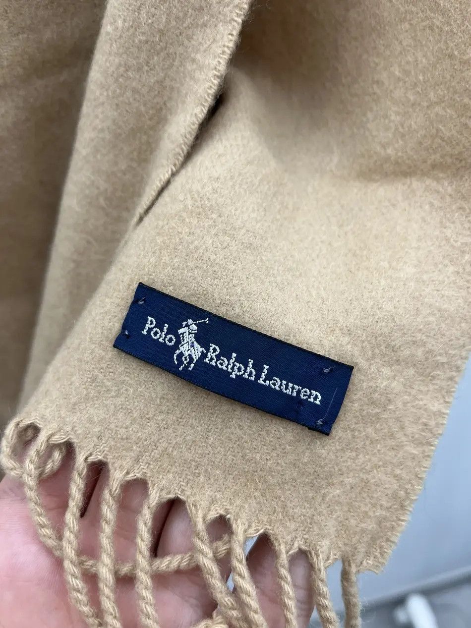 Polo Ralph Lauren Polo Ralph Lauren Pony Embroidered Logo Wool Scarf Size ONE SIZE - 3 Thumbnail