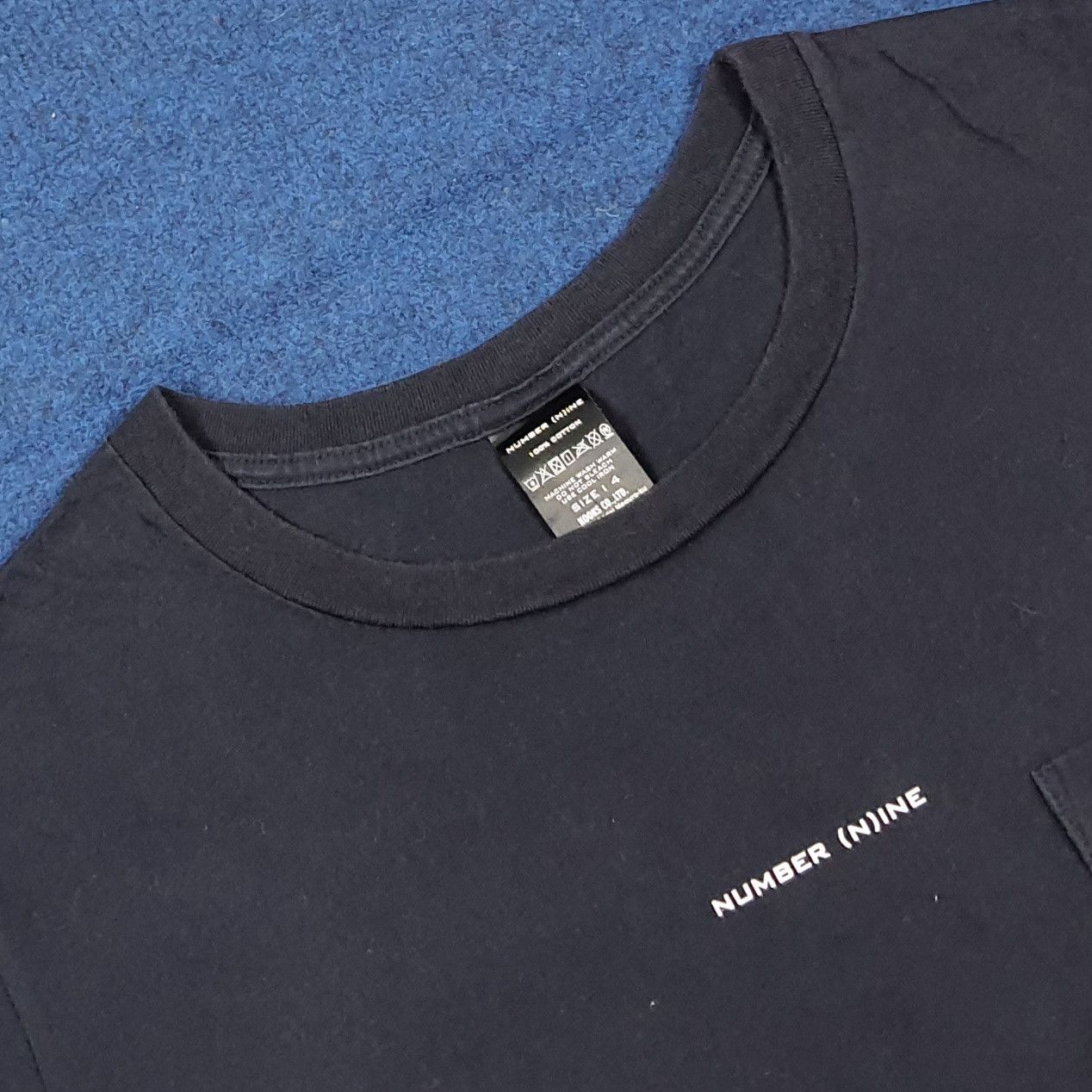 Number (N)ine Vintage Number Nine Spell Out Center Logo Tshirt C285N55 Size US L / EU 52-54 / 3 - 3 Thumbnail