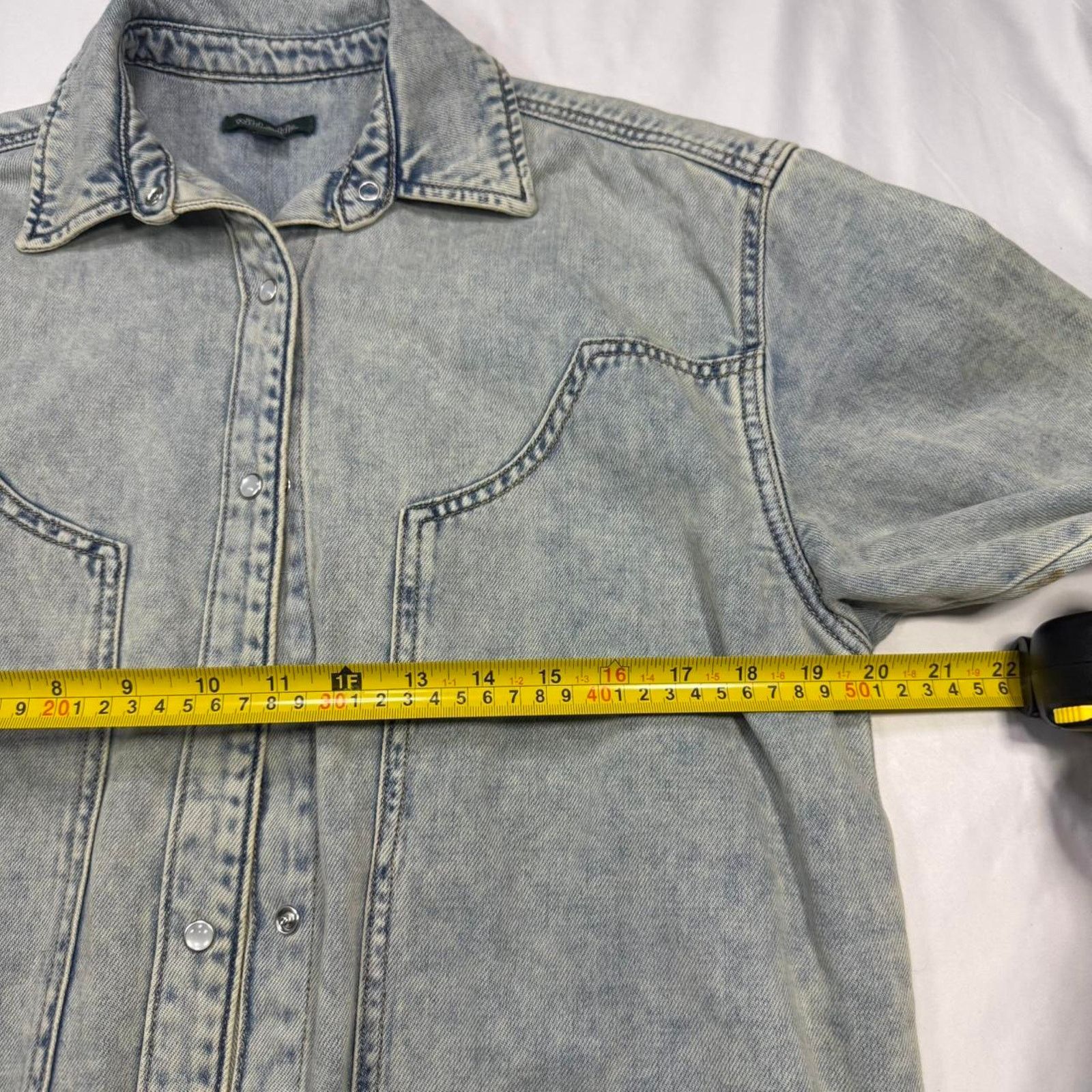 & Other Stories Wild Fable oversized Western denim shirt - NWT - XXS Size XXS / US 00 / IT 34 - 2 Thumbnail
