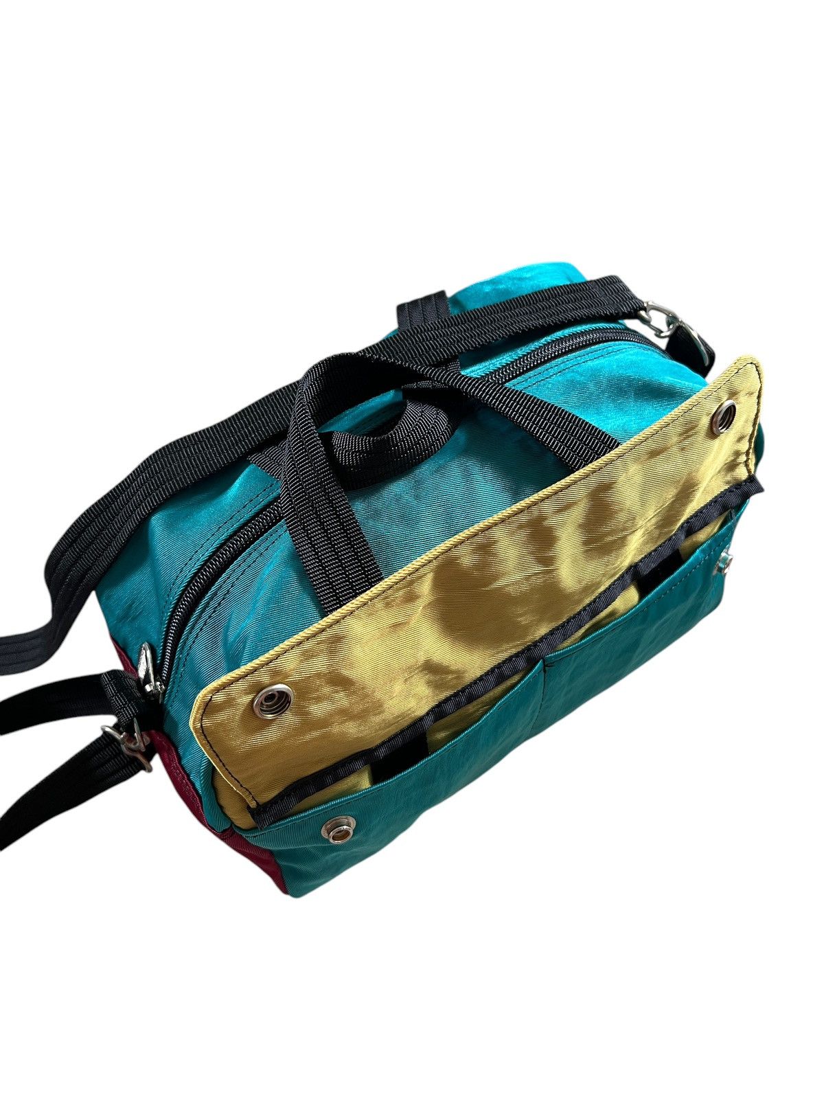 Jean Paul Gaultier 1990 Junior Gaultier Multicolour Cuboid 2-Way Bag Size ONE SIZE - 13 Thumbnail