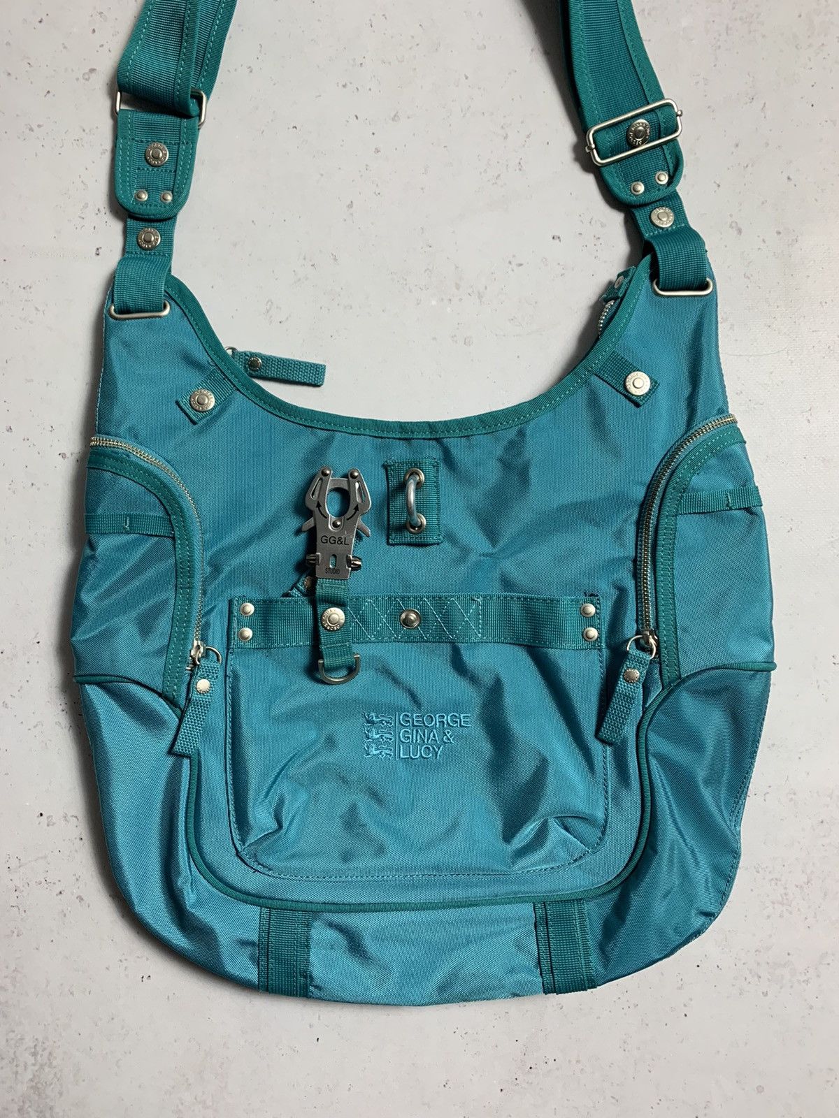 Japanese Brand × Vintage Vintage George Gina & Lucy Shoulder Bag Alyx Style Y2K/YKK Size ONE SIZE - 6 Thumbnail